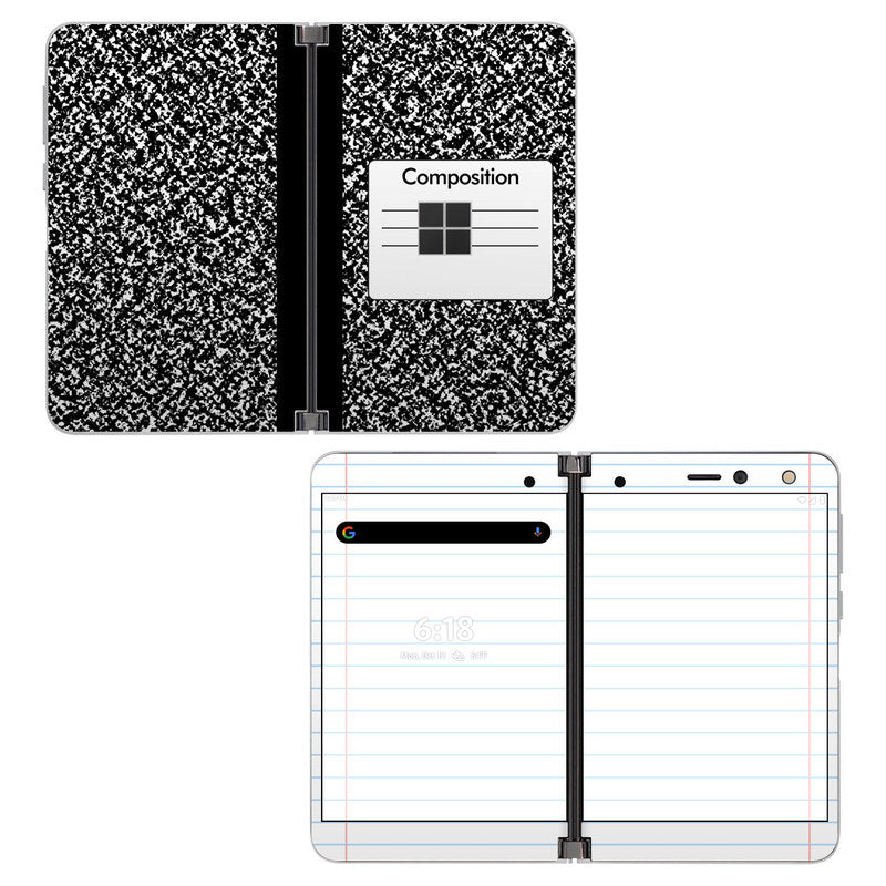 Composition Notebook - Microsoft Surface Duo Skin