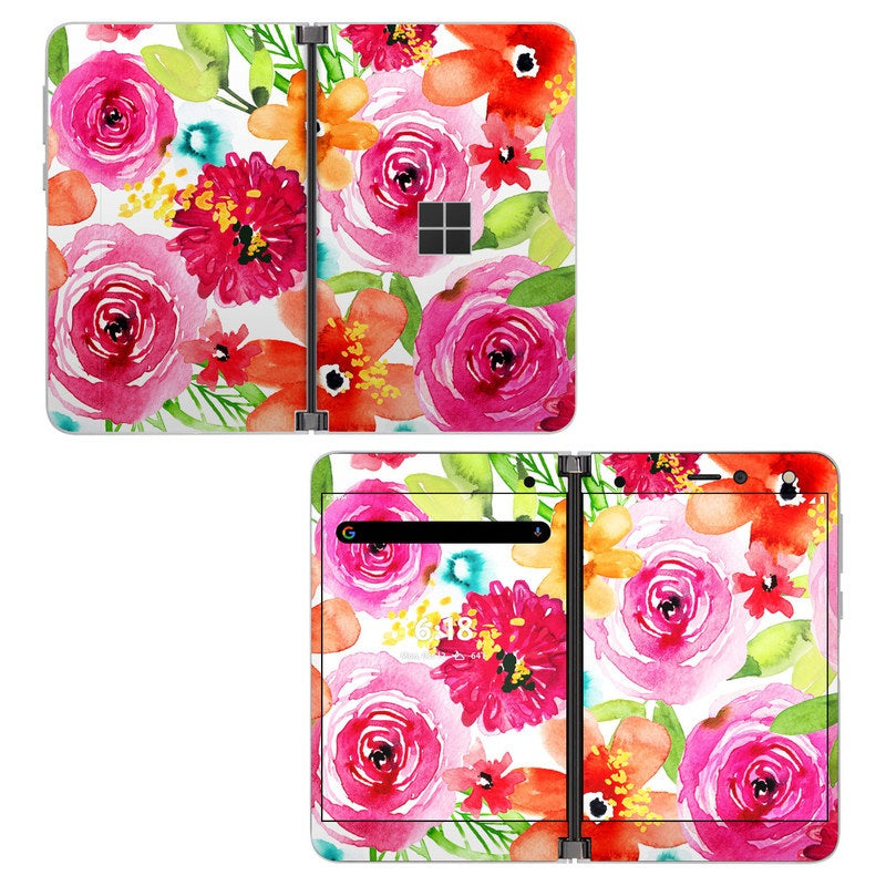 Floral Pop - Microsoft Surface Duo Skin