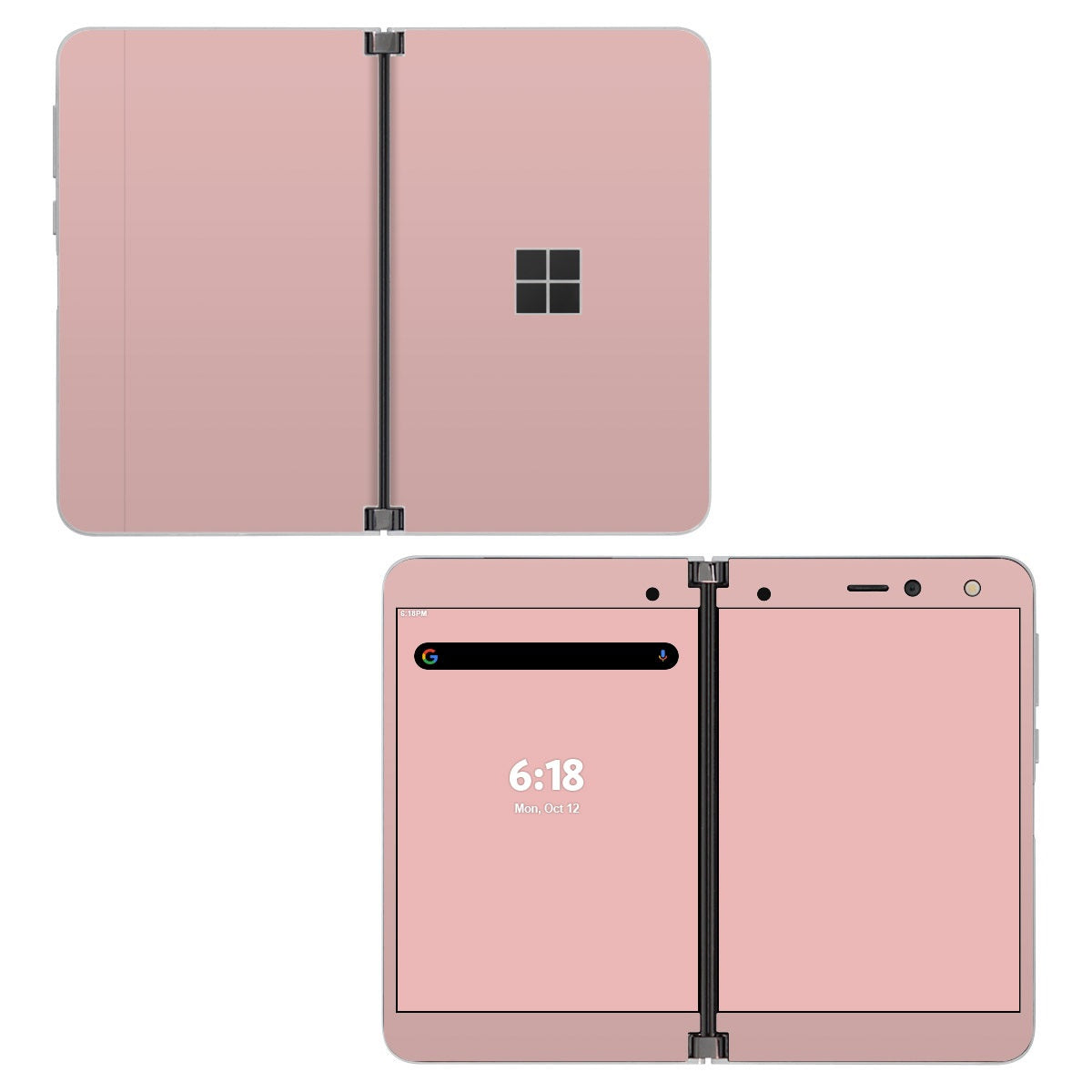 Solid State Faded Rose - Microsoft Surface Duo Skin