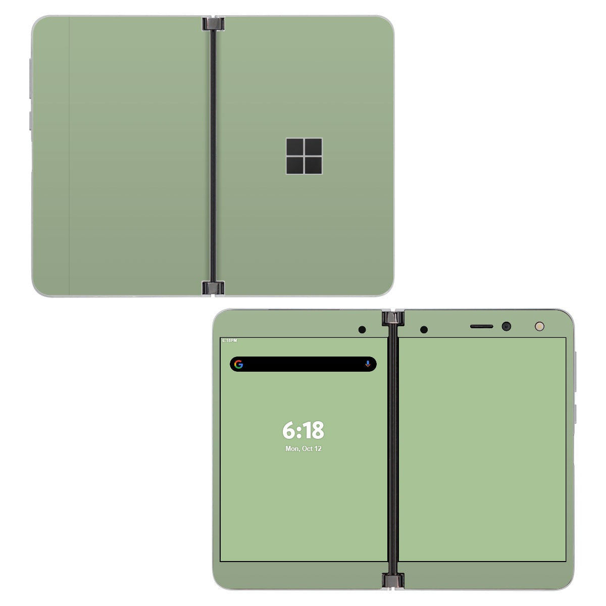 Solid State Sage - Microsoft Surface Duo Skin