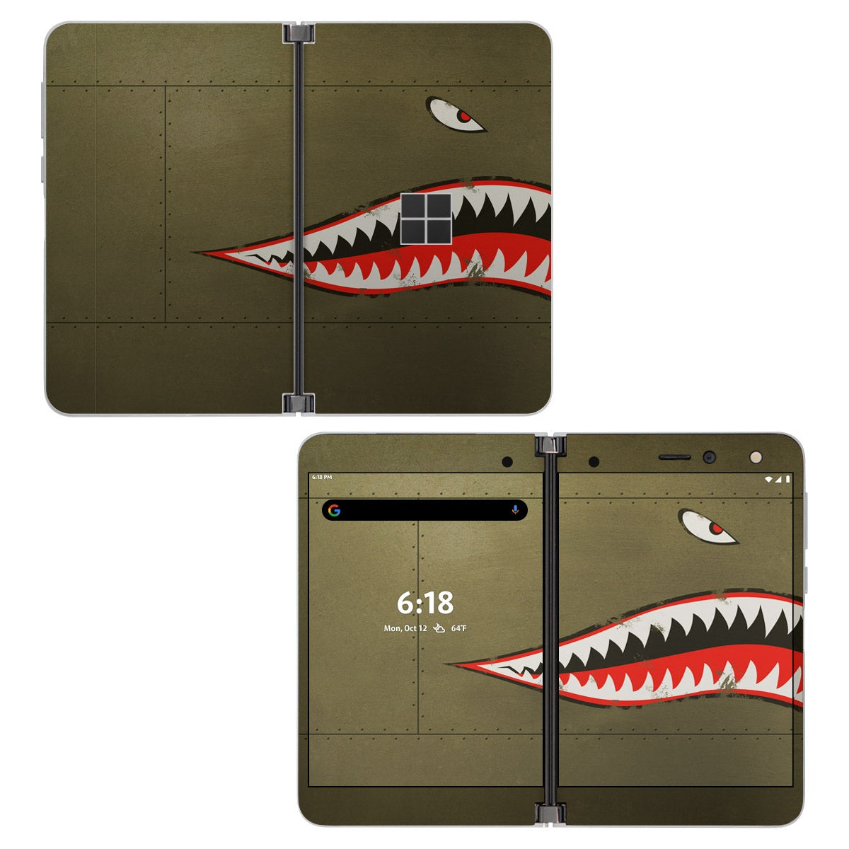 USAF Shark - Microsoft Surface Duo Skin