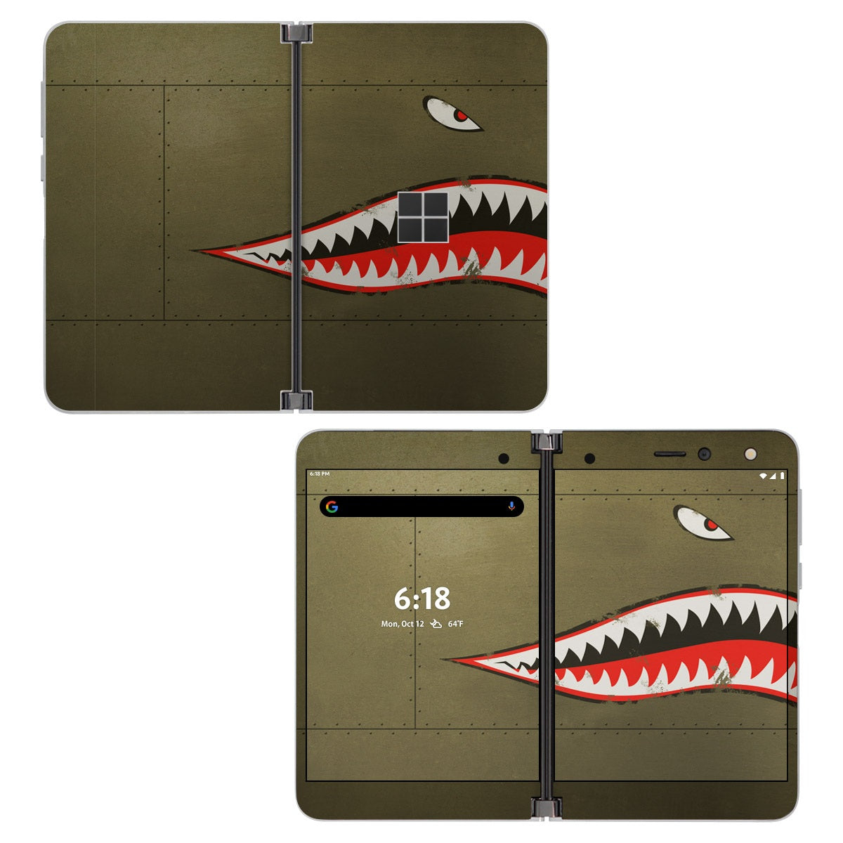 Shark Mouth - Microsoft Surface Duo Skin