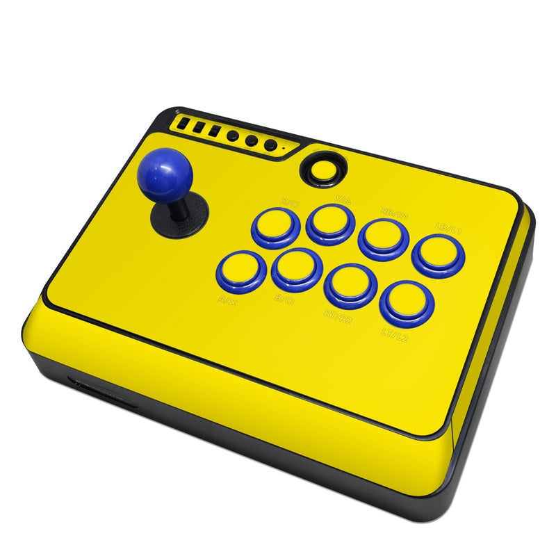 Solid State Yellow - Mayflash F300 Arcade Fight Stick Skin