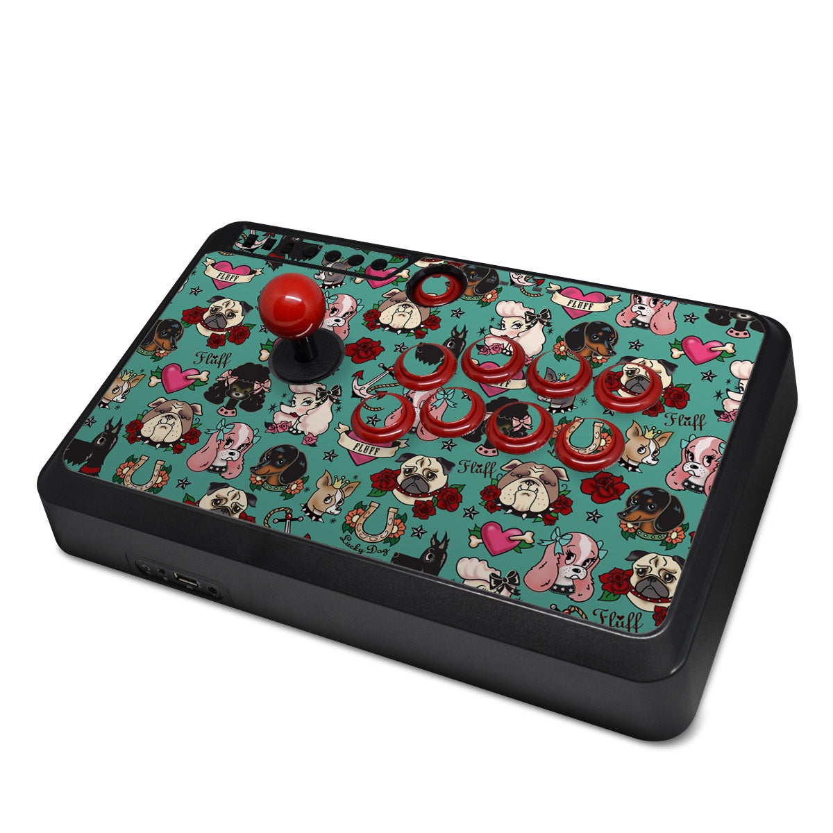 Tattoo Dogs - Mayflash F500 Arcade Fightstick Skin