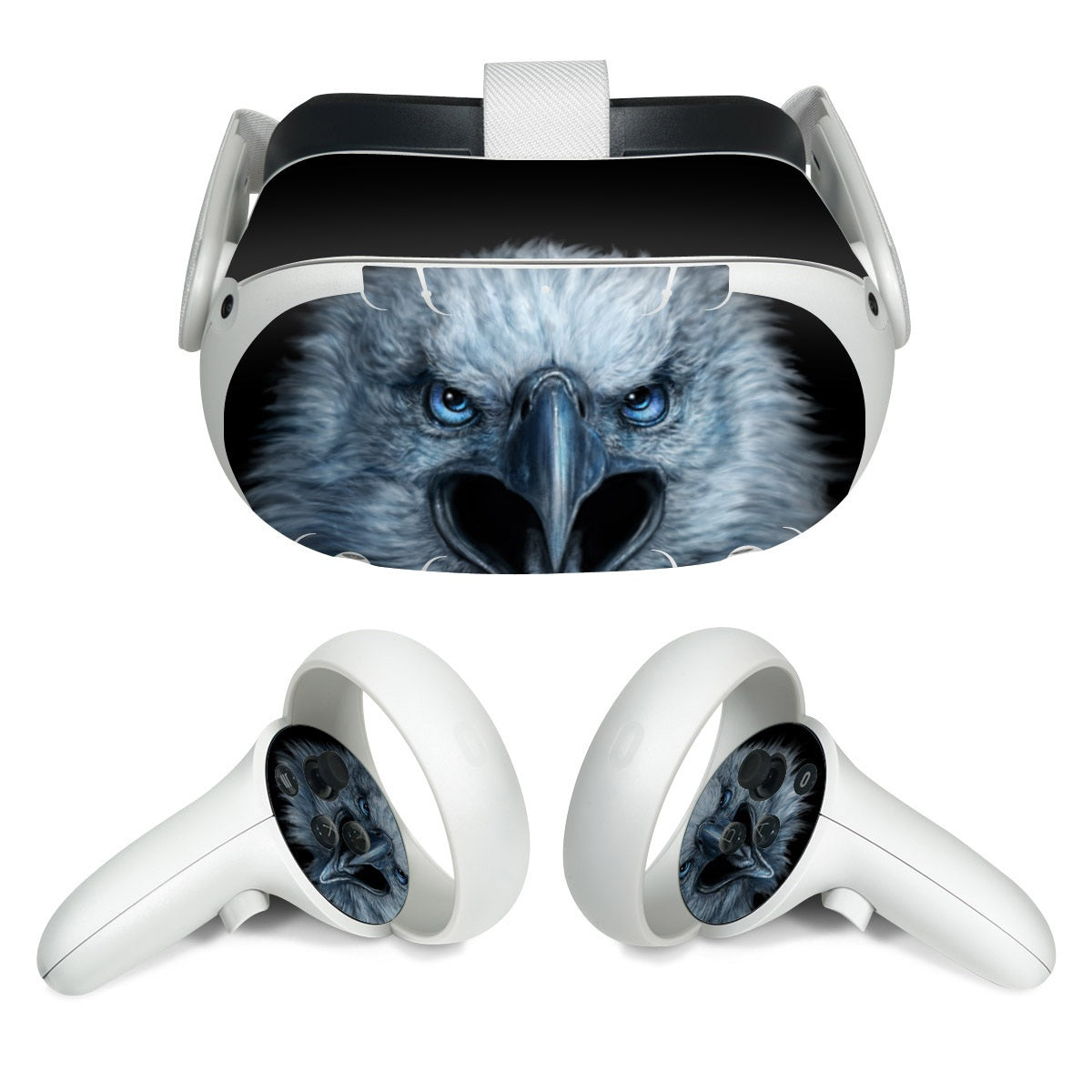 Eagle Face - Meta Quest 2 Skin