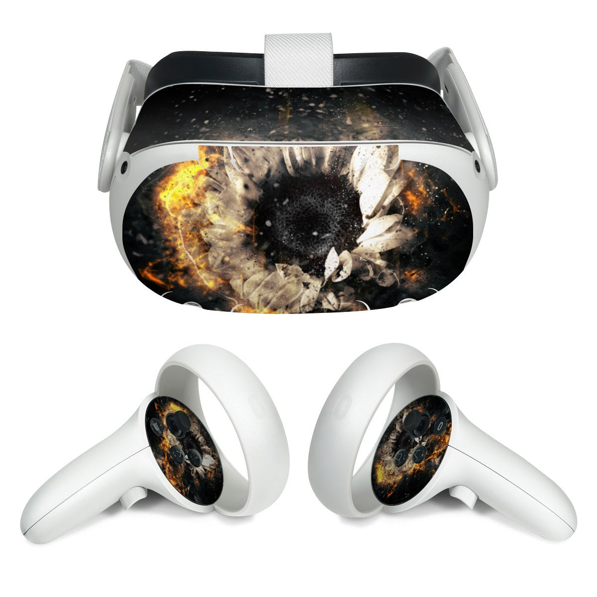 Flower Fury - Meta Quest 2 Skin