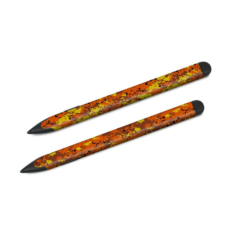 Digital Orange Camo - Microsoft Surface Slim Pen Skin