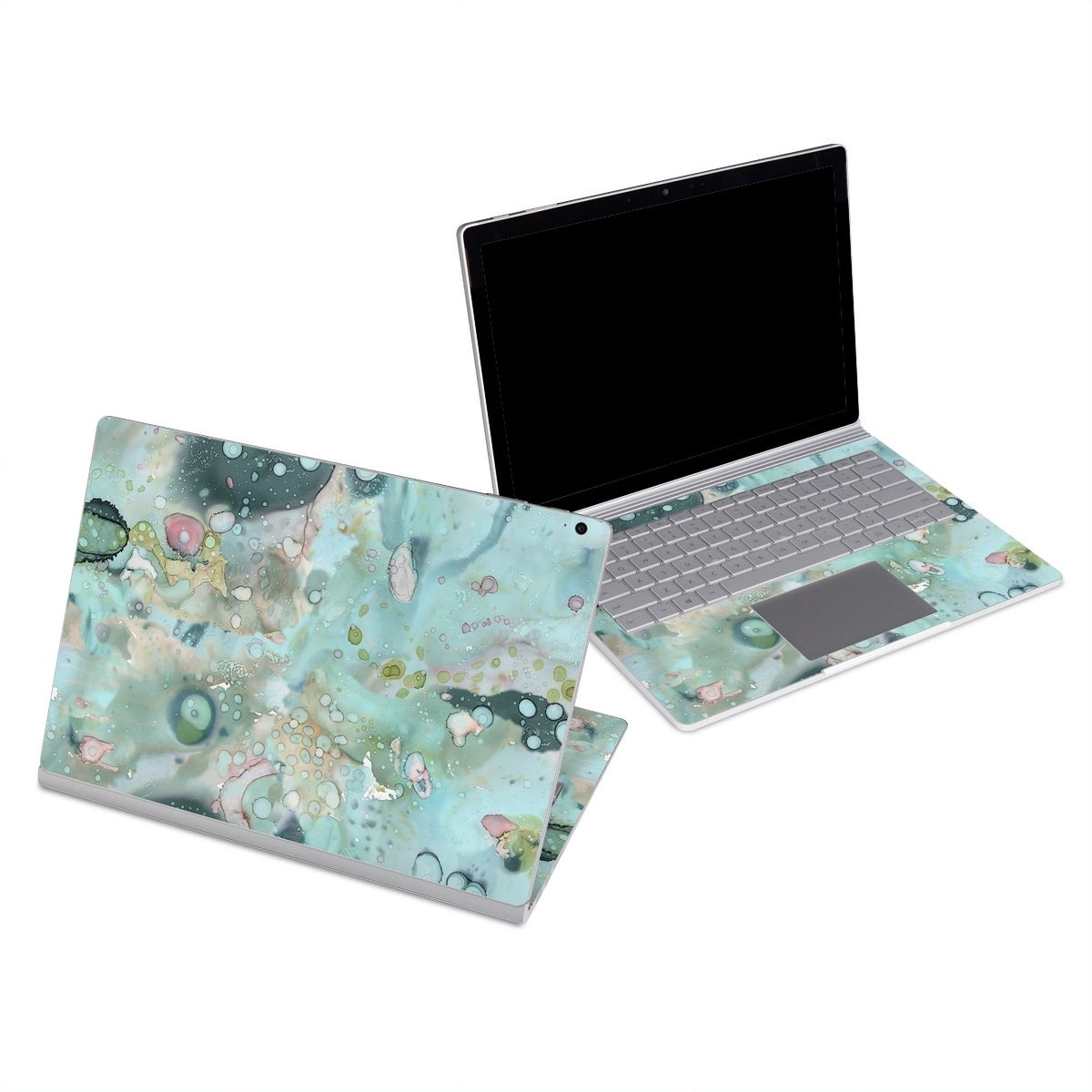 Organic In Blue - Microsoft Surface Book Skin