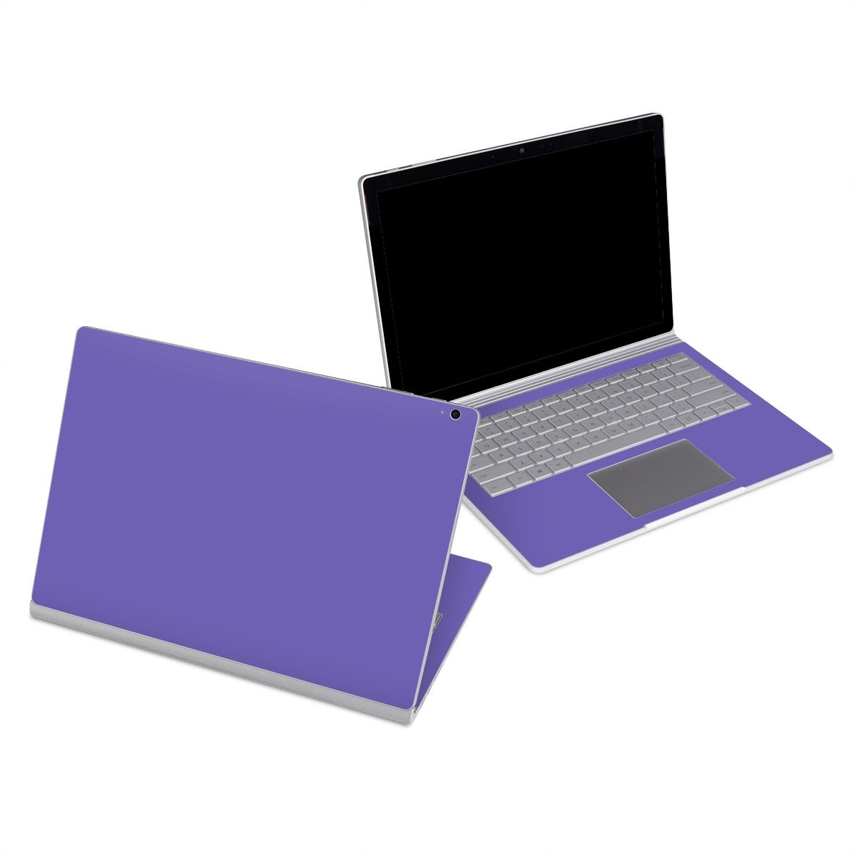 Solid State Purple - Microsoft Surface Book Skin