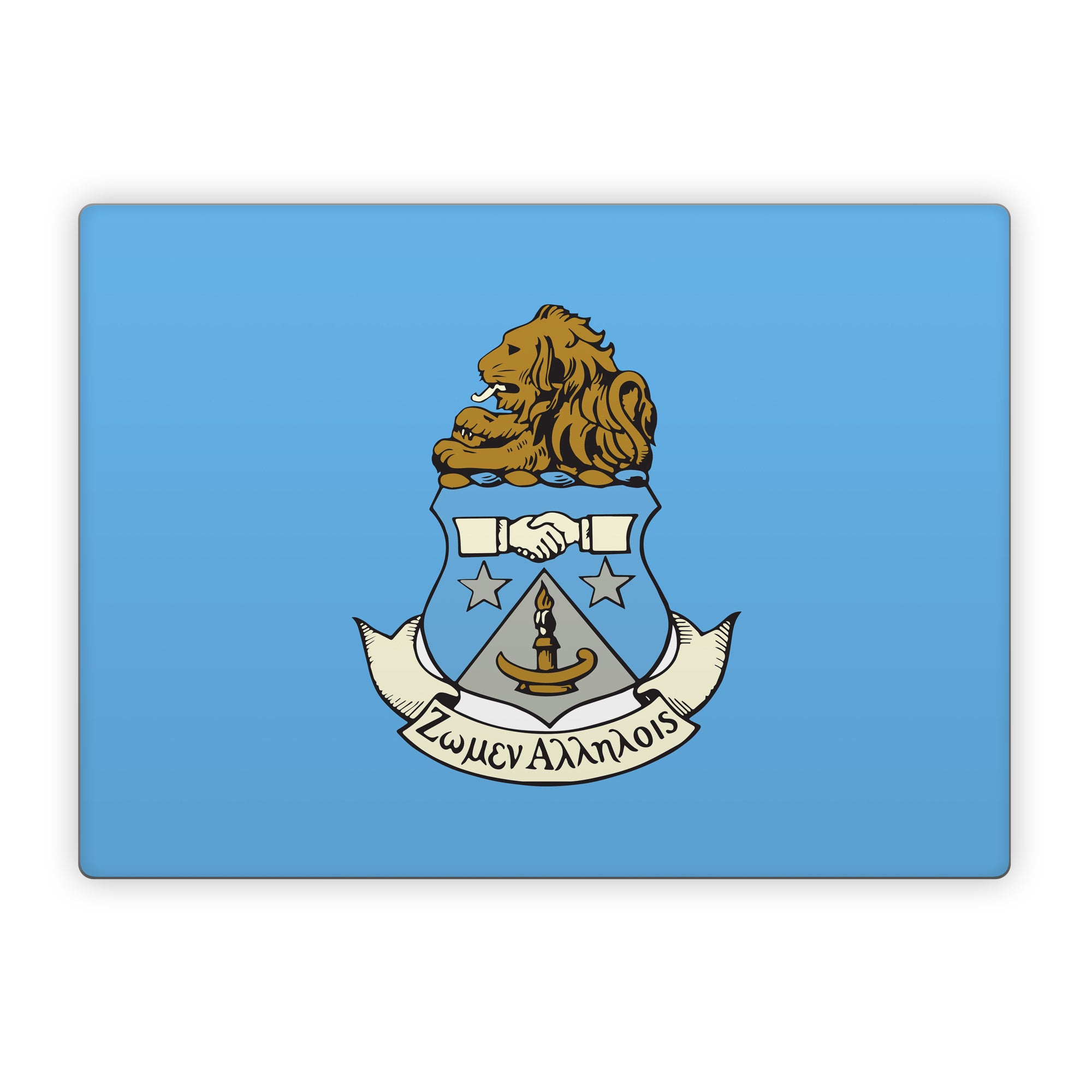 Alpha Delta Pi Crest Adelphean Blue - Microsoft Surface Laptop Skin