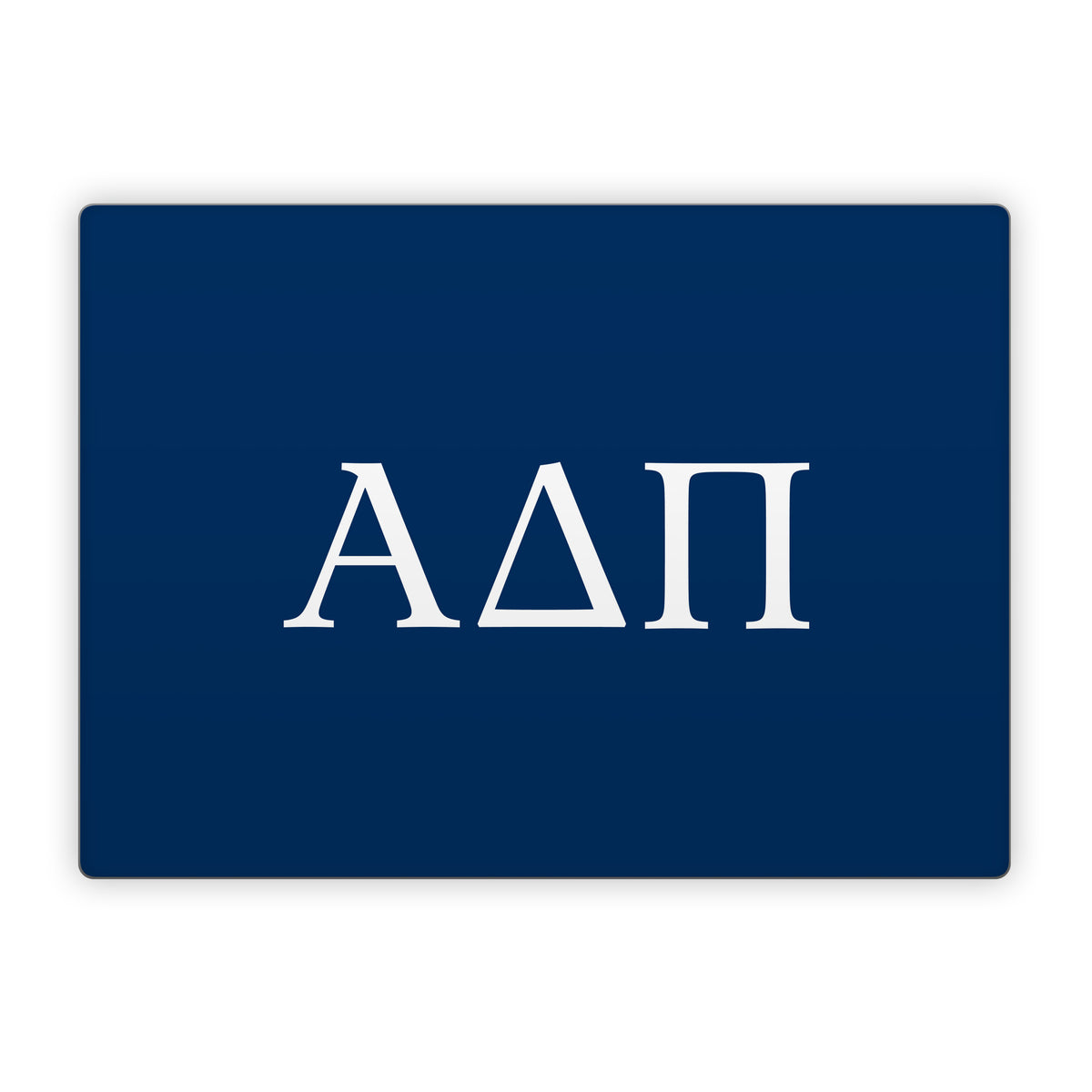 Alpha Delta Pi Greek Letters Midnight - Microsoft Surface Laptop Skin