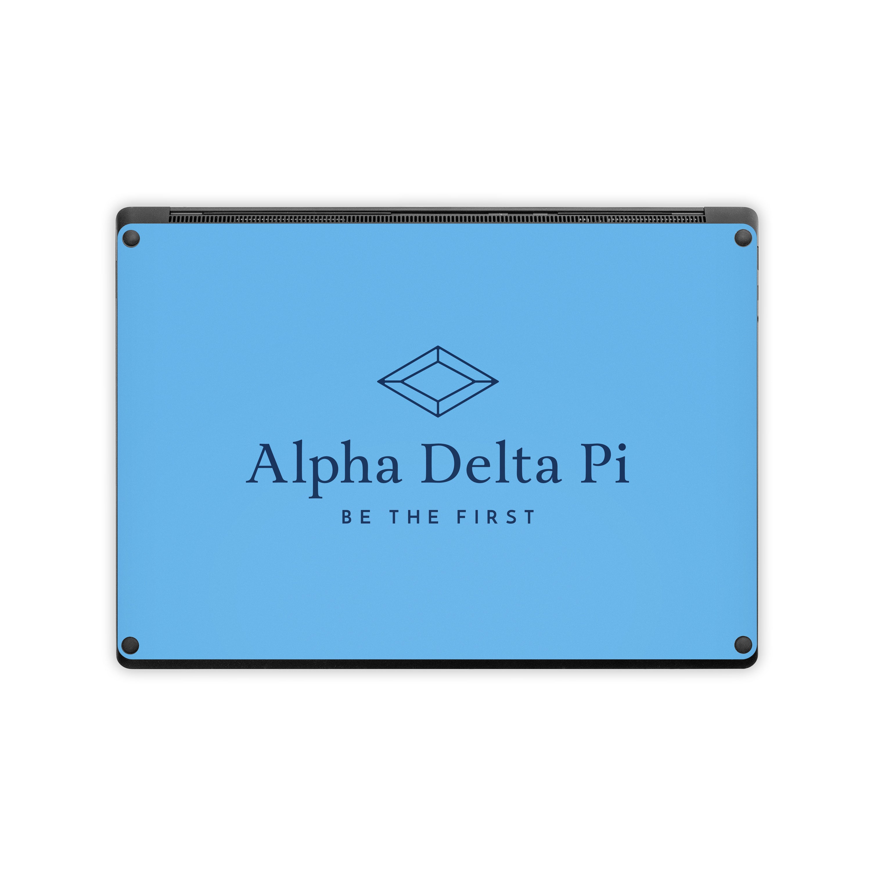 Alpha Delta Pi Primary Logo Adelphean Blue - Microsoft Surface Laptop Skin
