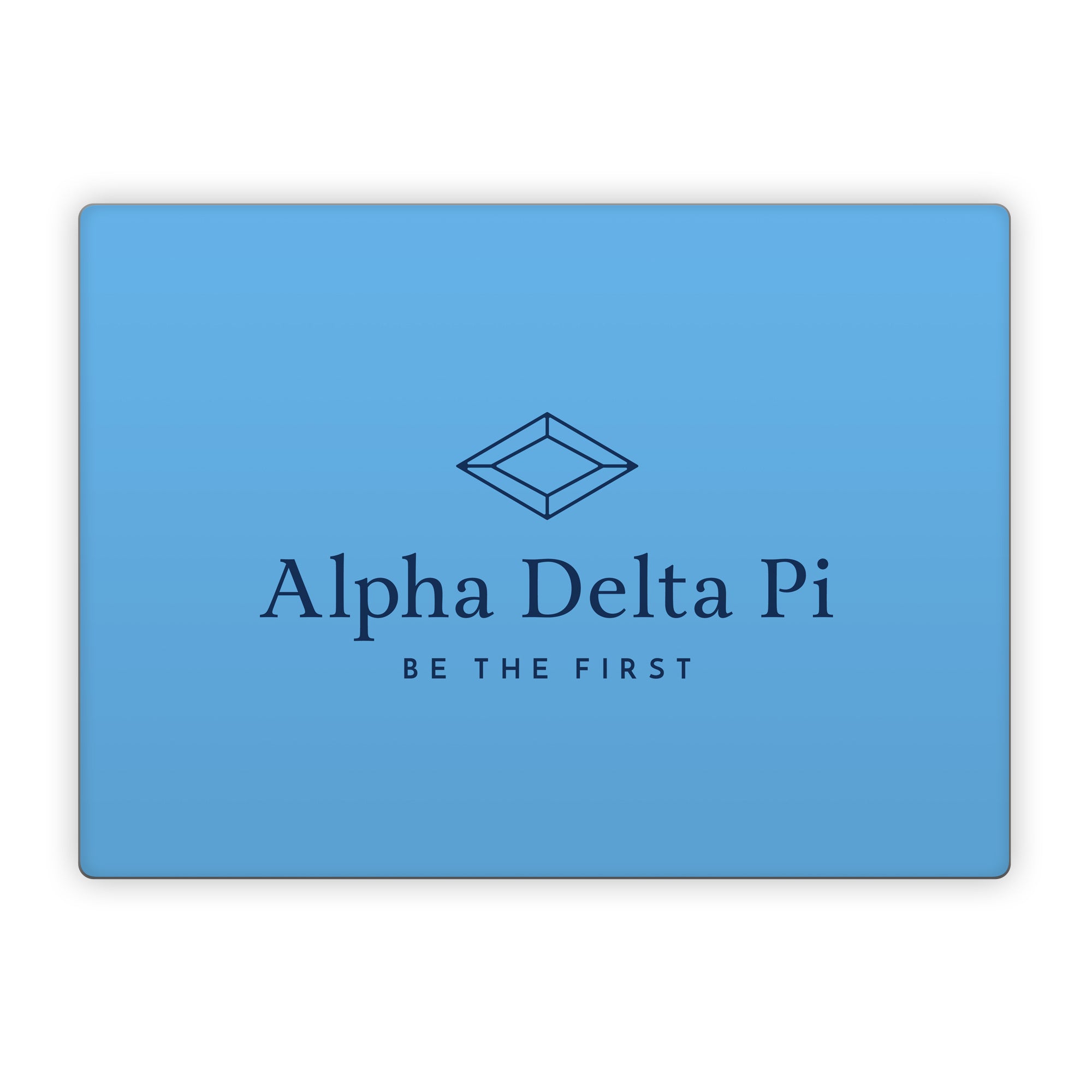 Alpha Delta Pi Primary Logo Adelphean Blue - Microsoft Surface Laptop Skin