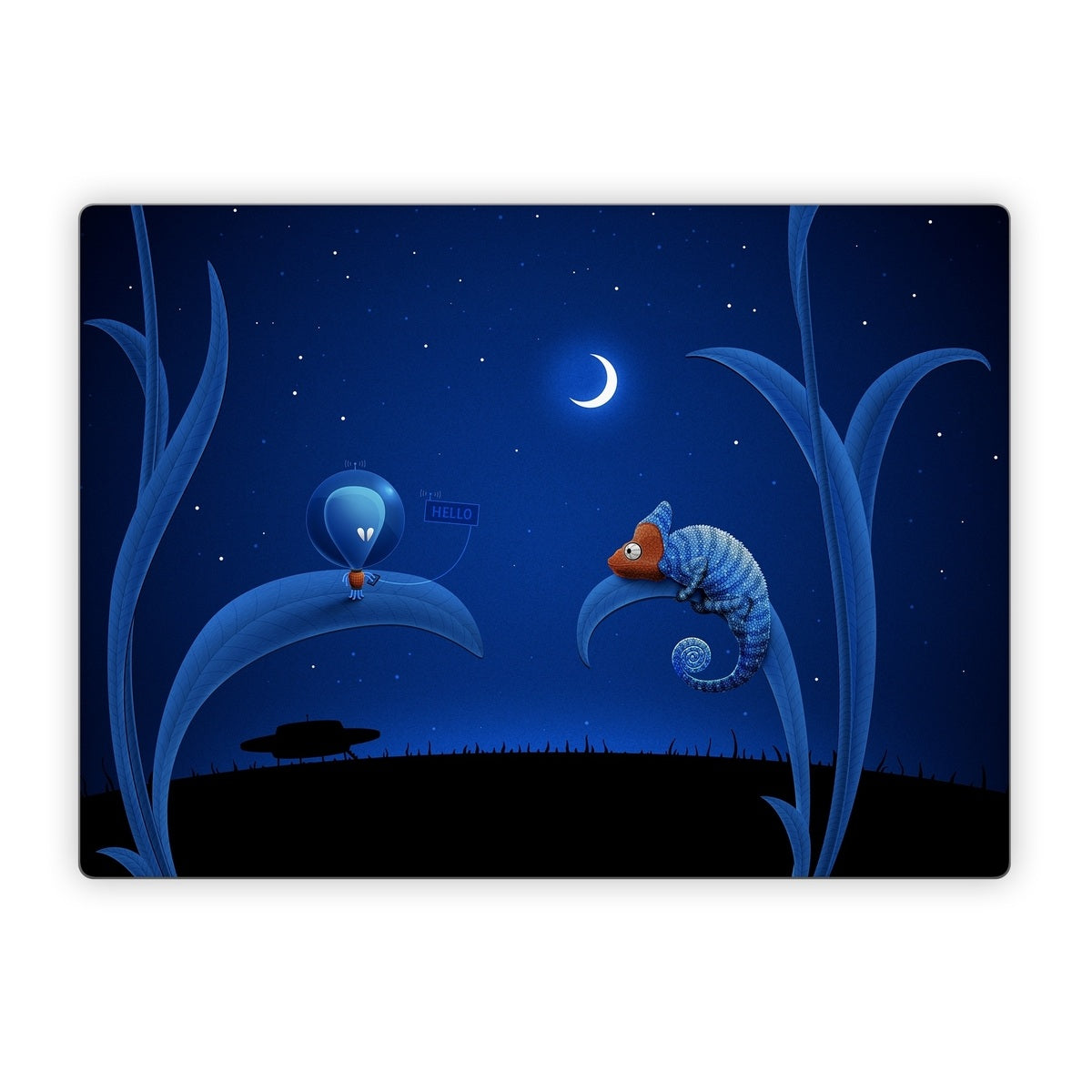 Alien and Chameleon - Microsoft Surface Laptop Skin