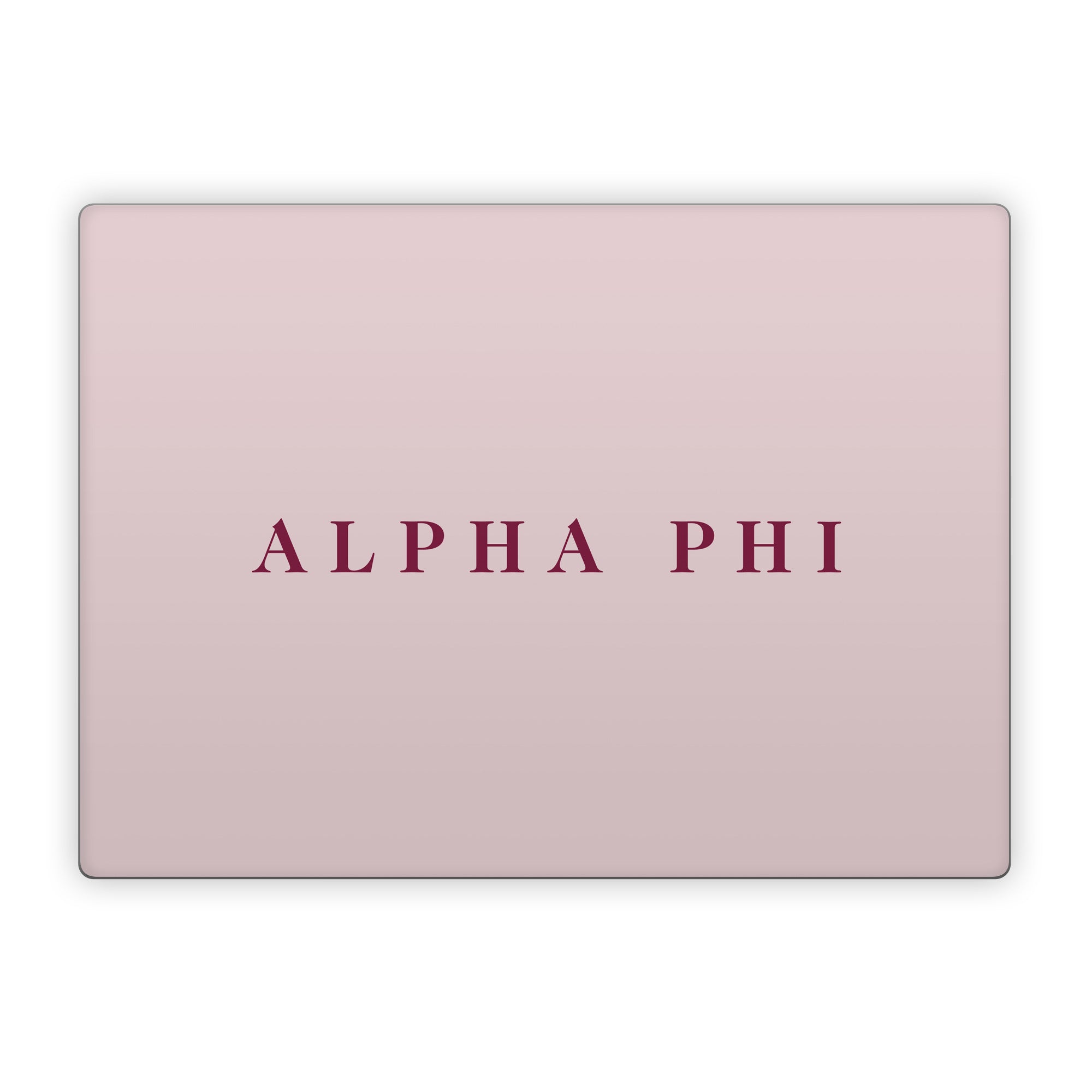 Alpha Phi Wordmark Ivory - Microsoft Surface Laptop Skin
