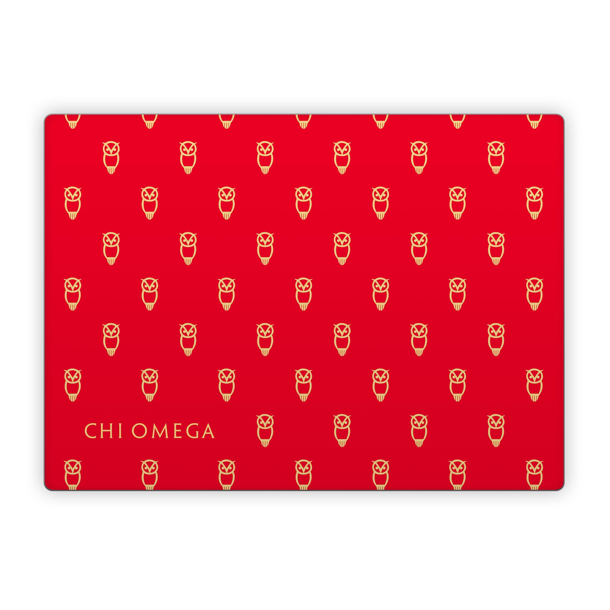 Chi Omega Owl Pattern - Microsoft Surface Laptop Skin