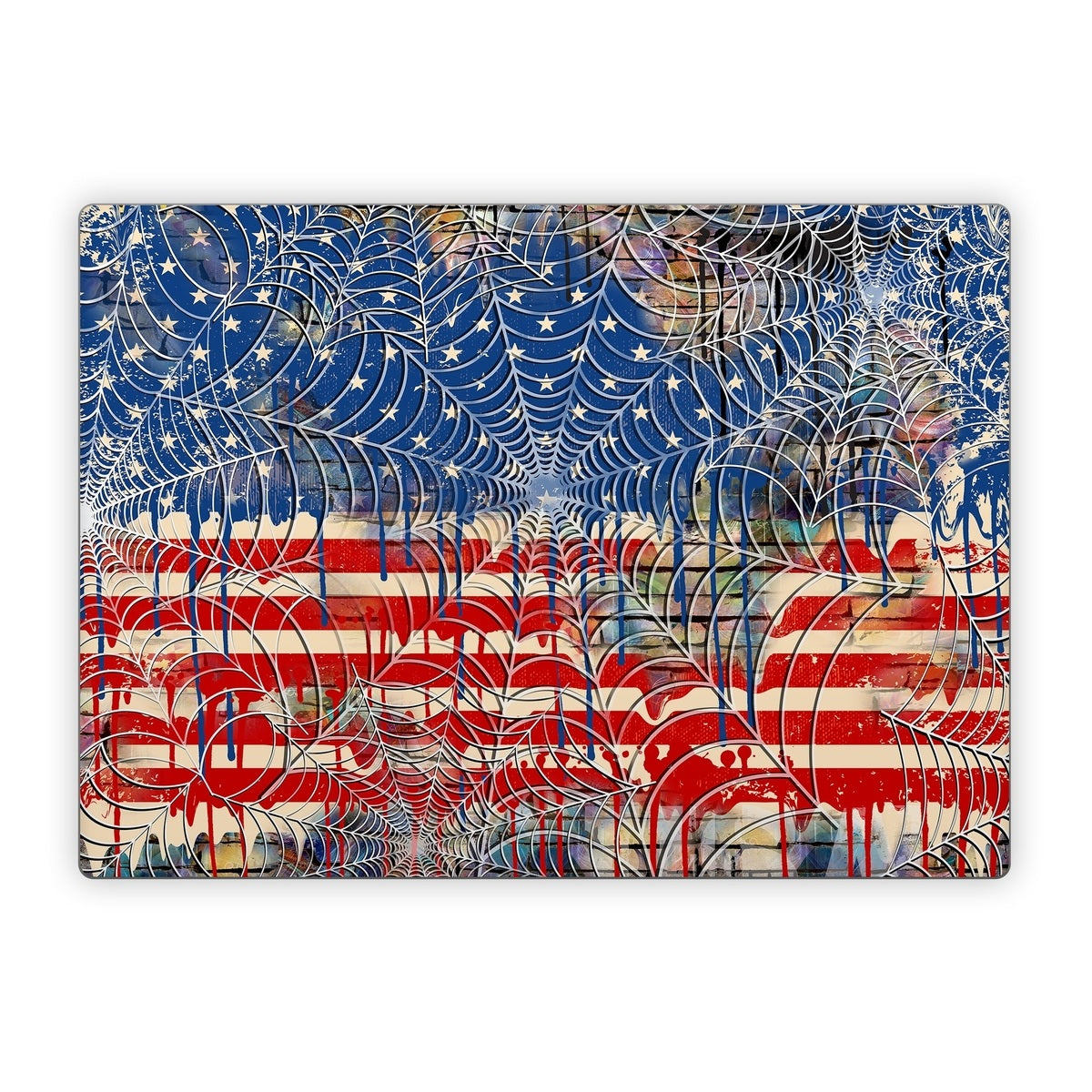 Cobweb Flag - Microsoft Surface Laptop Skin