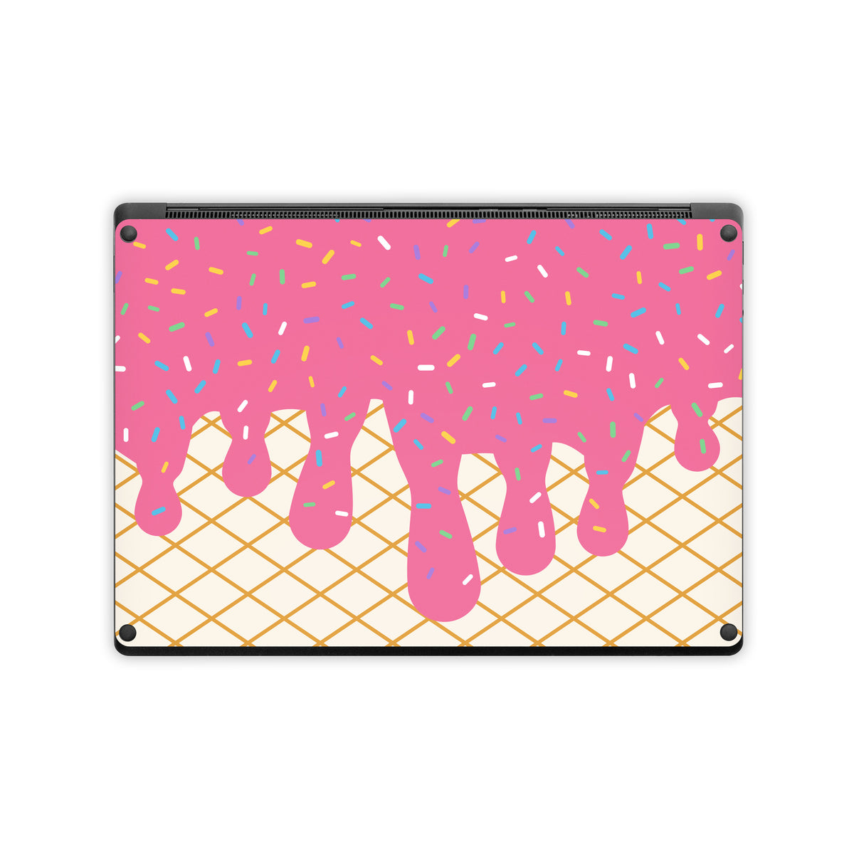 Strawberry Ice Cream Drip - Microsoft Surface Laptop Skin