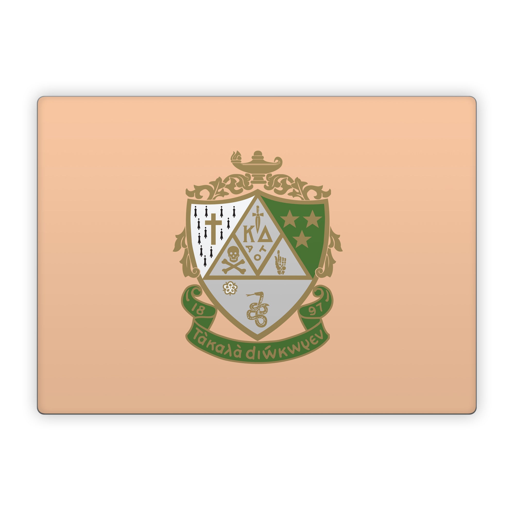Kappa Delta Crest Empowered Peach - Microsoft Surface Laptop Skin