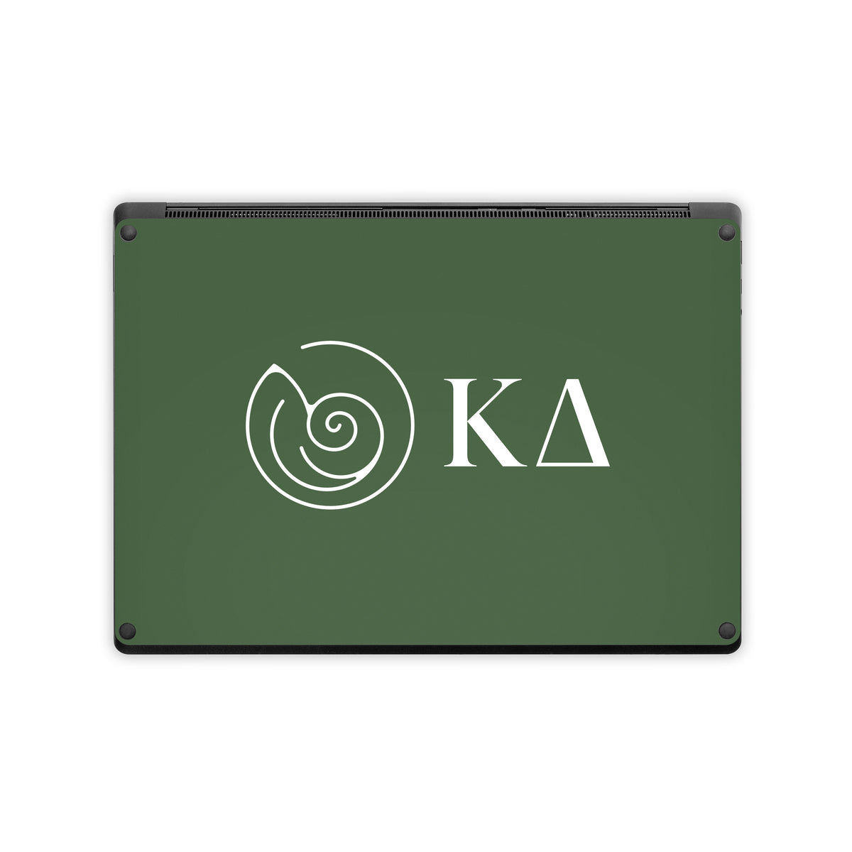 Kappa Delta Greek Letters Dark Olive - Microsoft Surface Laptop Skin