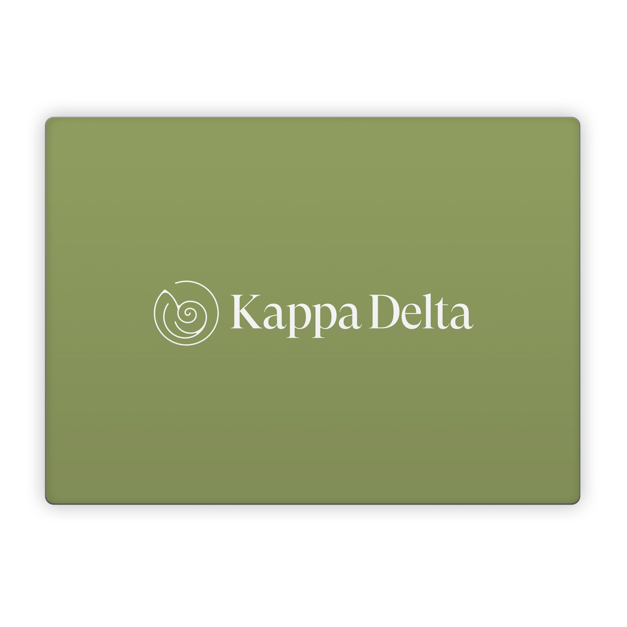 Kappa Delta Secondary Logo KD Olive - Microsoft Surface Laptop Skin