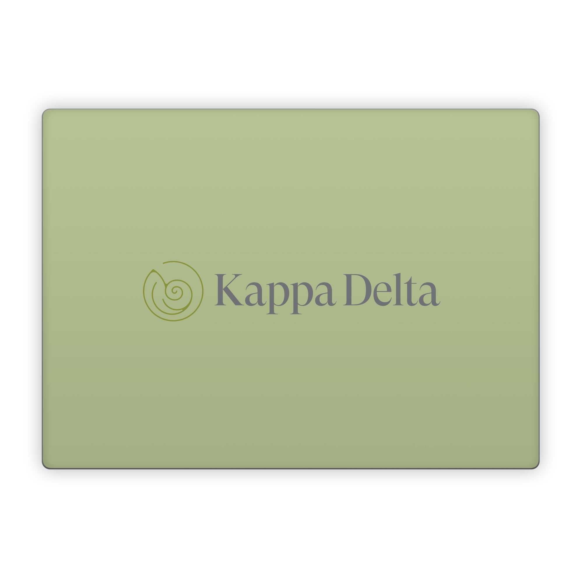 Kappa Delta Secondary Logo Light Olive - Microsoft Surface Laptop Skin