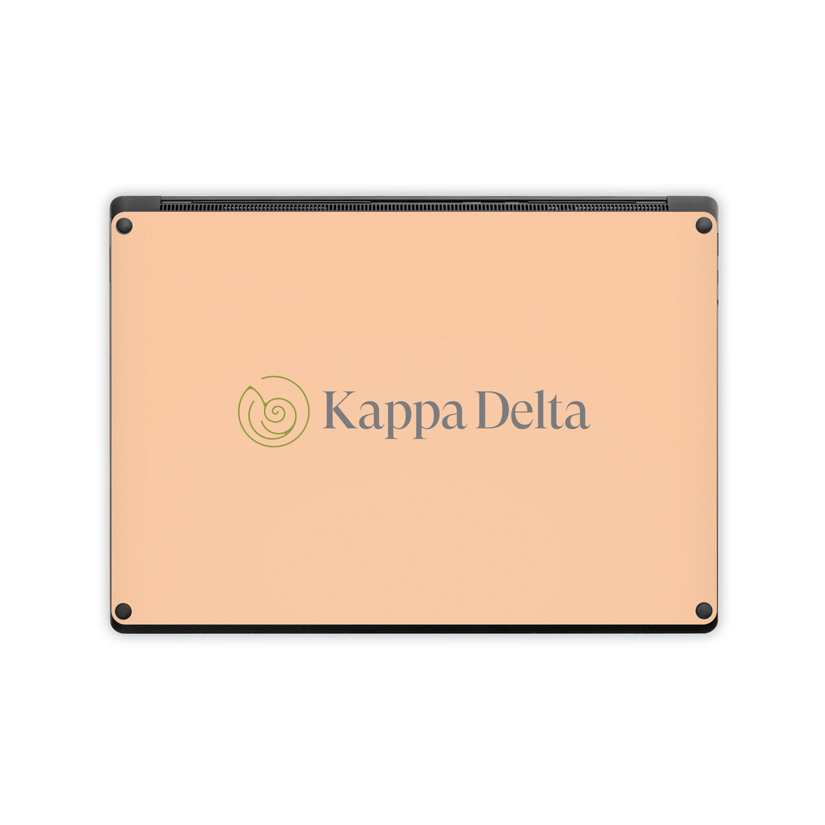 Kappa Delta Secondary Logo Empowered Peach - Microsoft Surface Laptop Skin