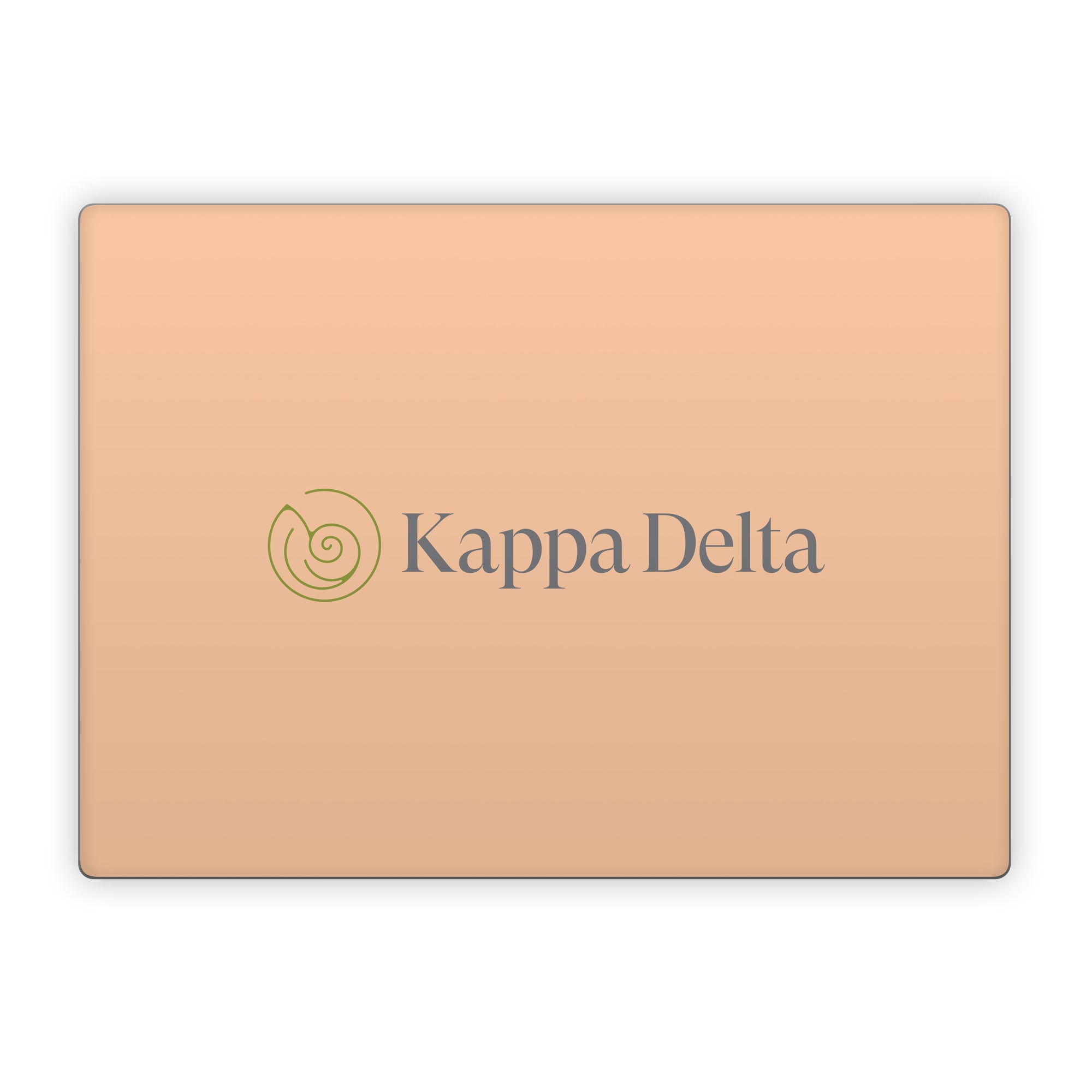Kappa Delta Secondary Logo Empowered Peach - Microsoft Surface Laptop Skin