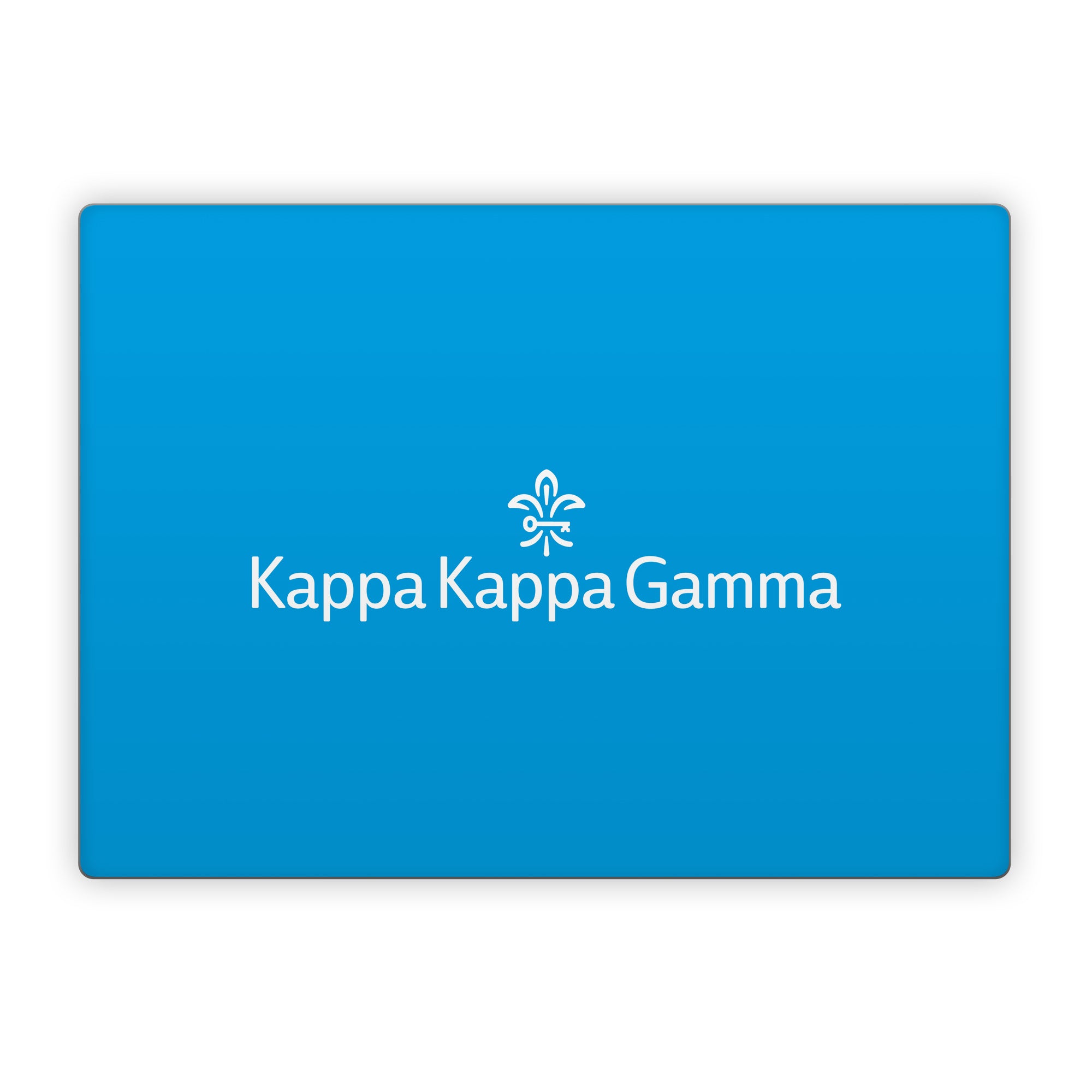 Kappa Kappa Gamma Brandmark Gamma Blue - Microsoft Surface Laptop Skin