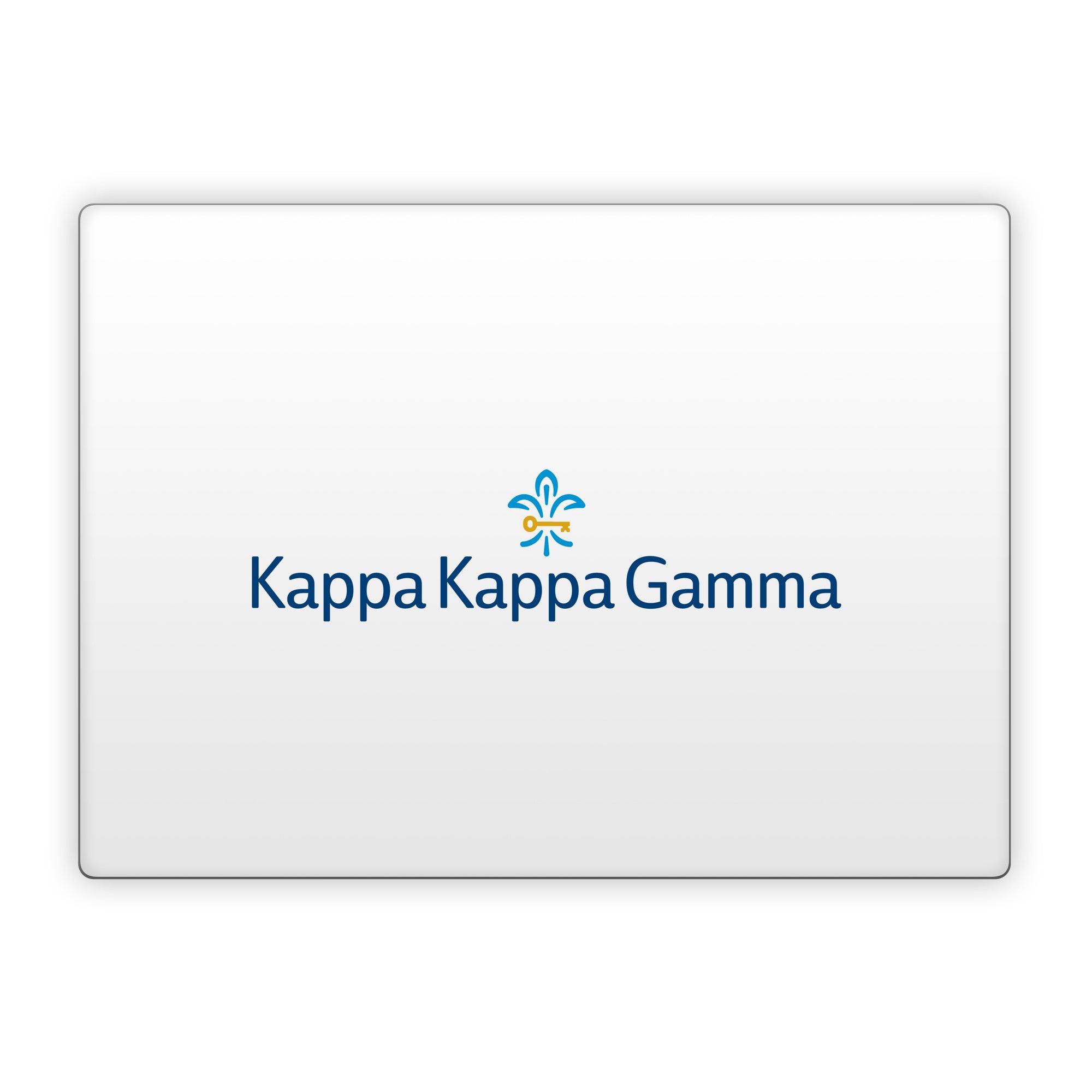 Kappa Kappa Gamma Brandmark White - Microsoft Surface Laptop Skin