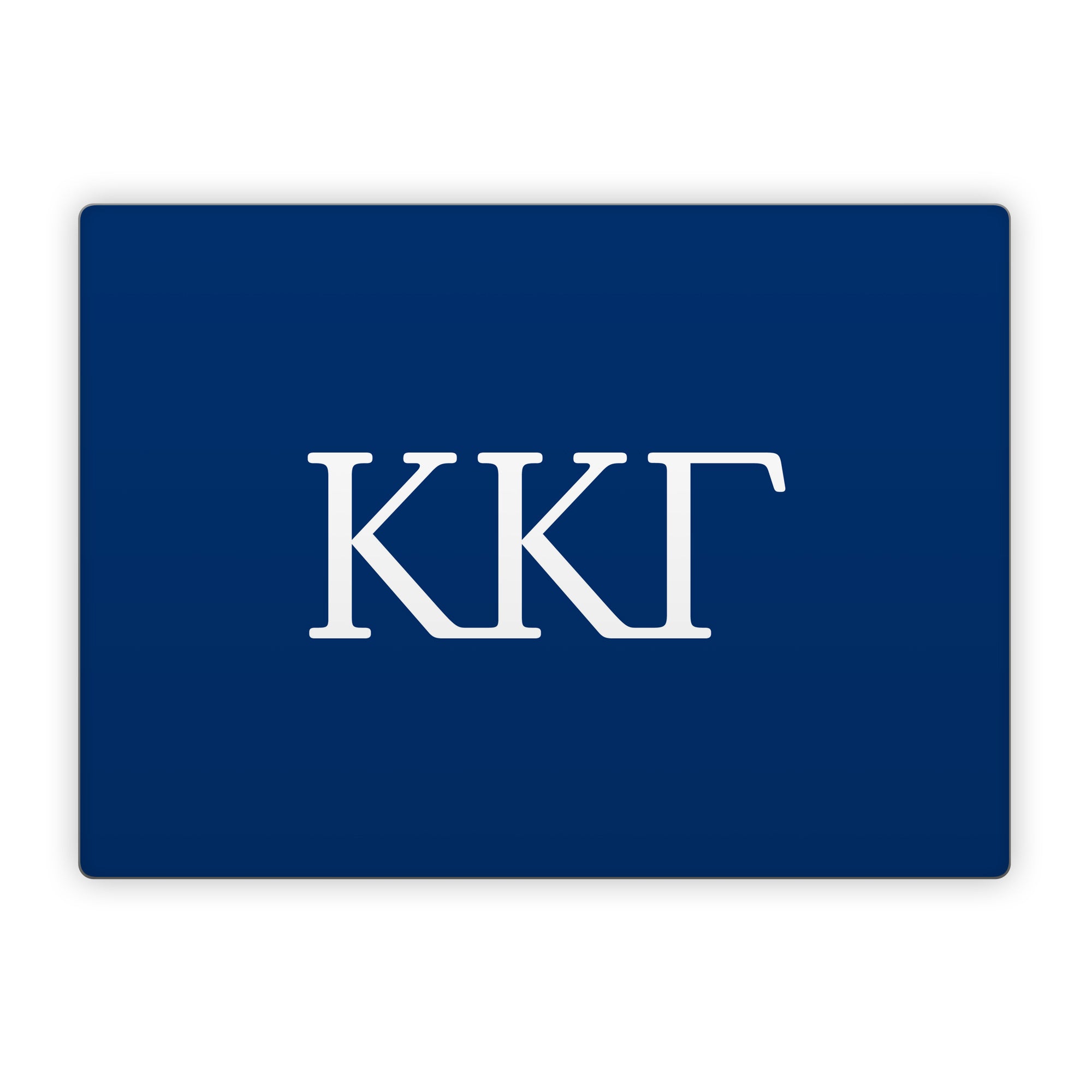Kappa Kappa Gamma Greek Letters Kappa Blue - Microsoft Surface Laptop Skin