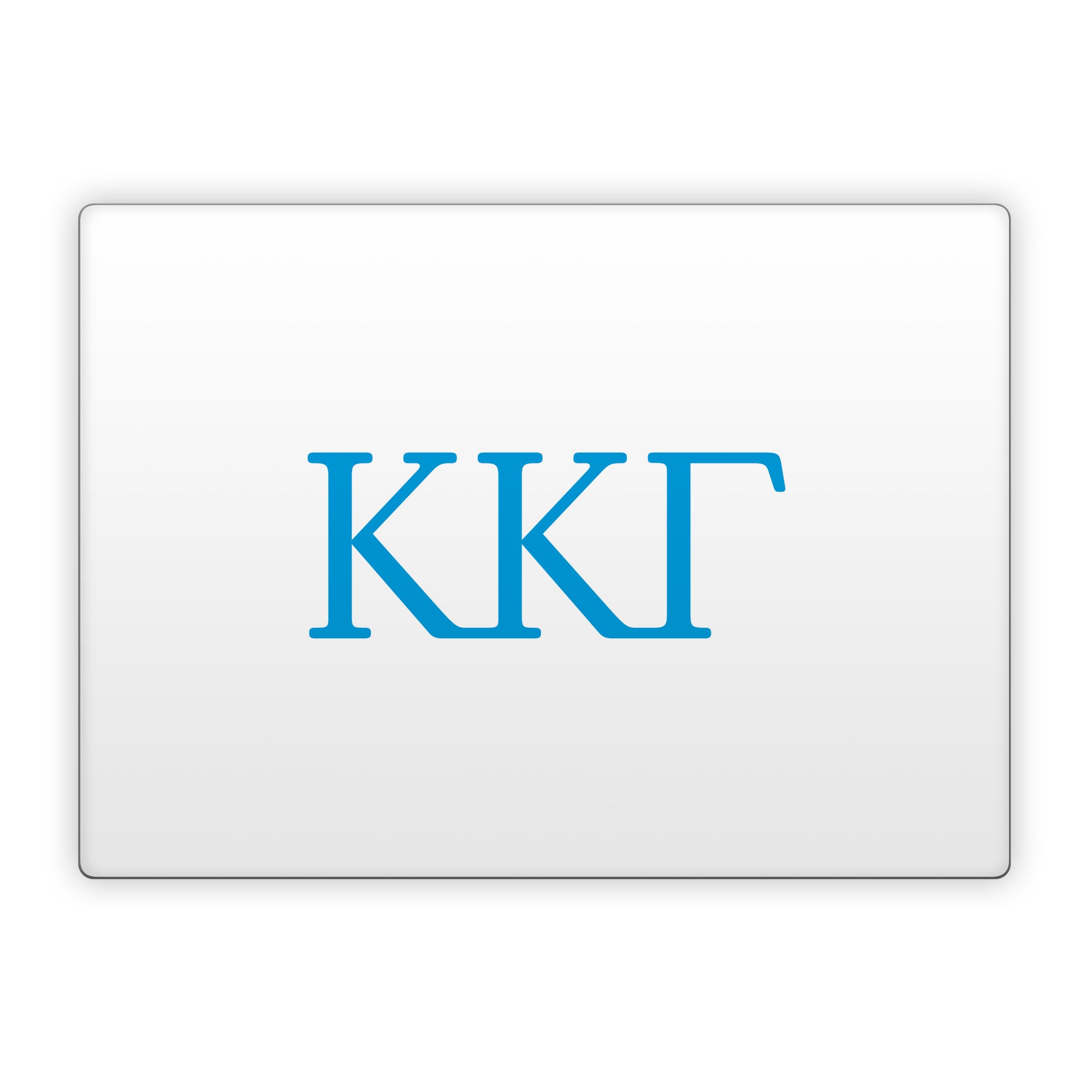 Kappa Kappa Gamma Greek Letters White - Microsoft Surface Laptop Skin