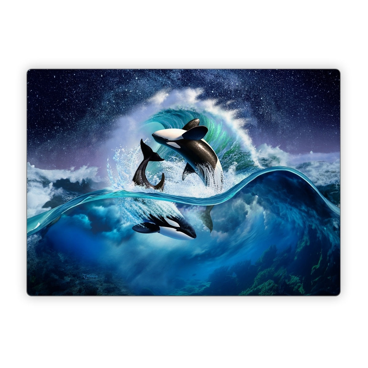 Orca Wave - Microsoft Surface Laptop Skin