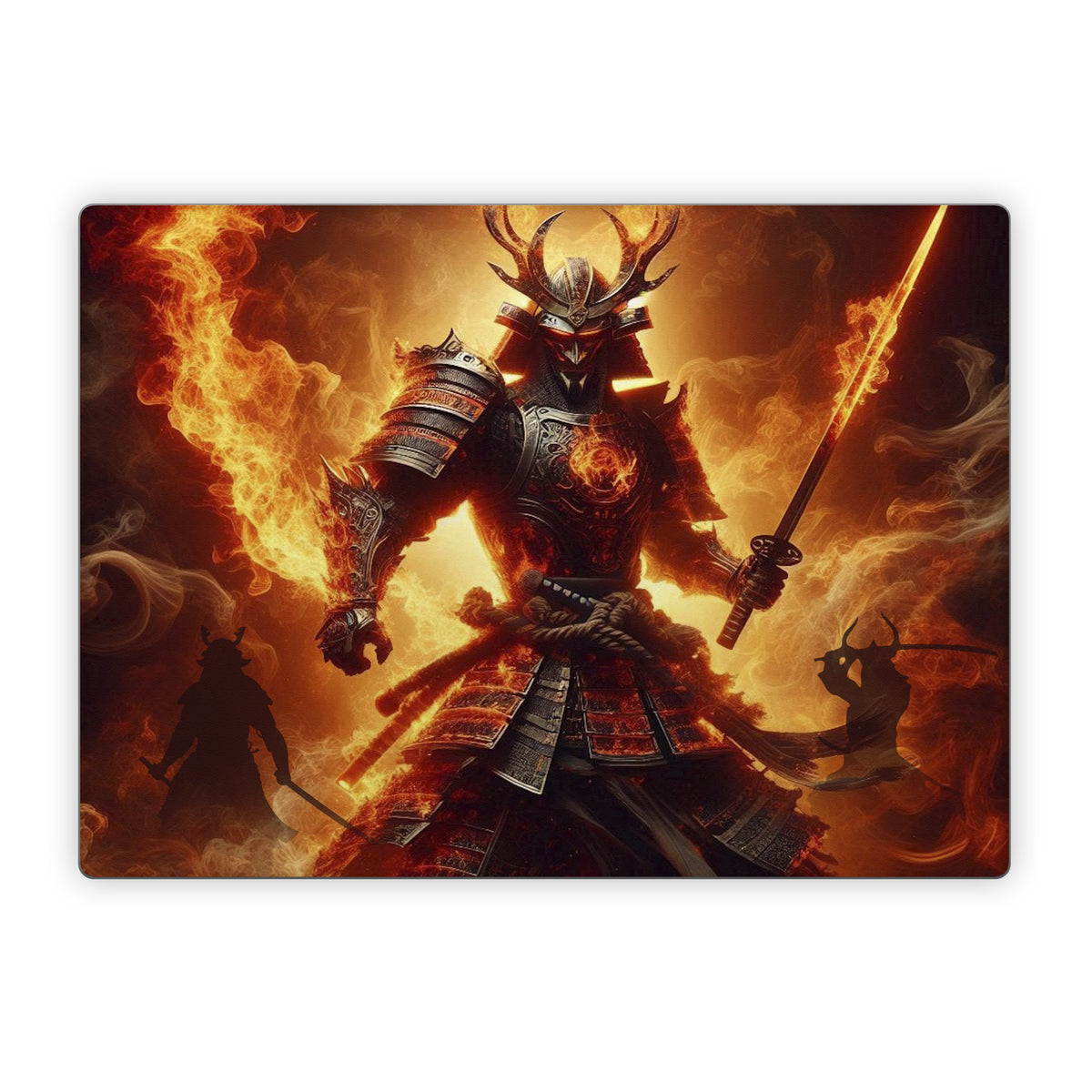 Samurai Fire - Microsoft Surface Laptop Skin