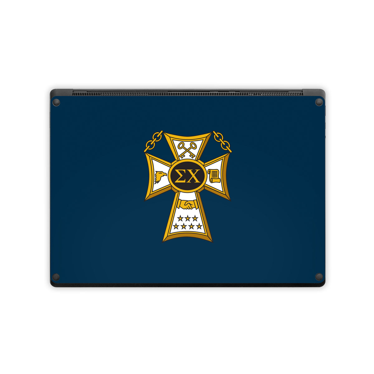 Sigma Chi Badge Navy - Microsoft Surface Laptop Skin