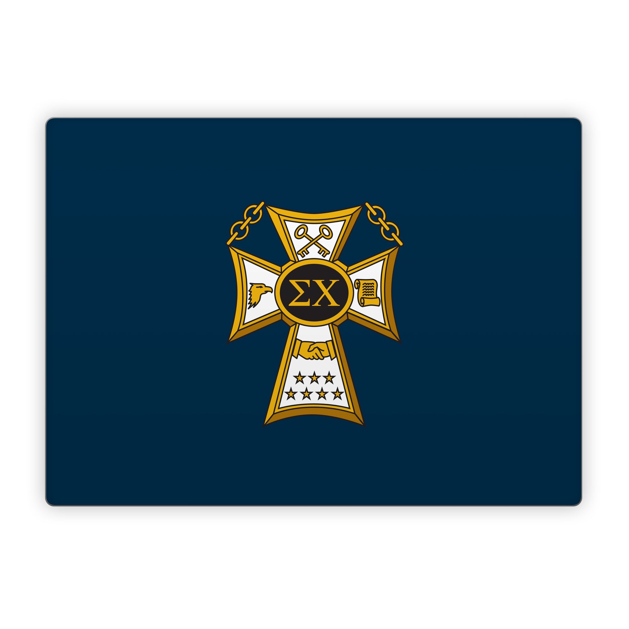 Sigma Chi Badge Navy - Microsoft Surface Laptop Skin