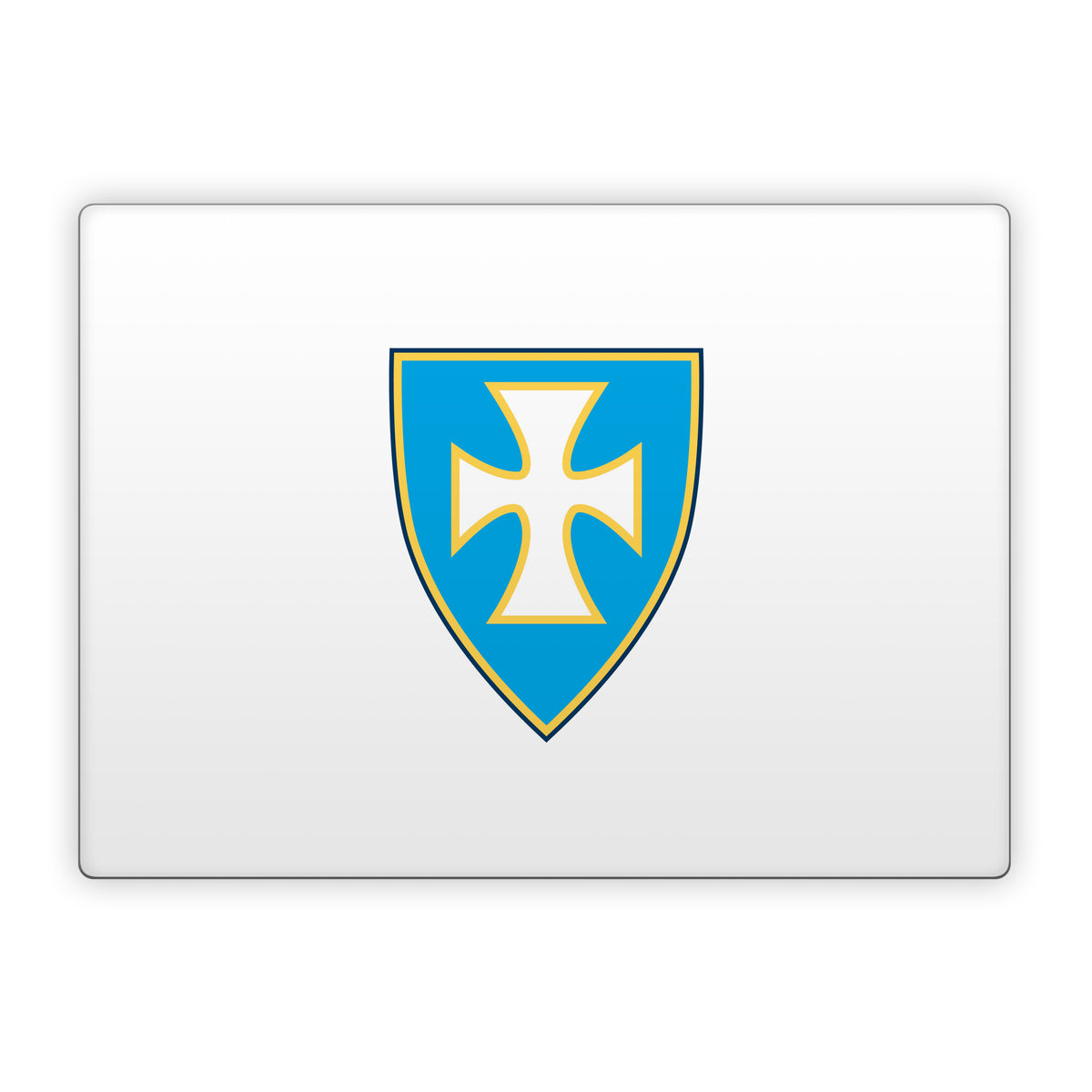 Sigma Chi Shield White - Microsoft Surface Laptop Skin