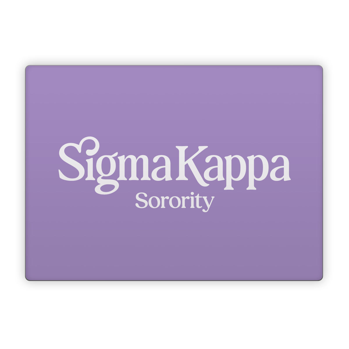 Sigma Kappa Sorority Logo Dove Love on Legacy Lavender - Microsoft Surface Laptop Skin