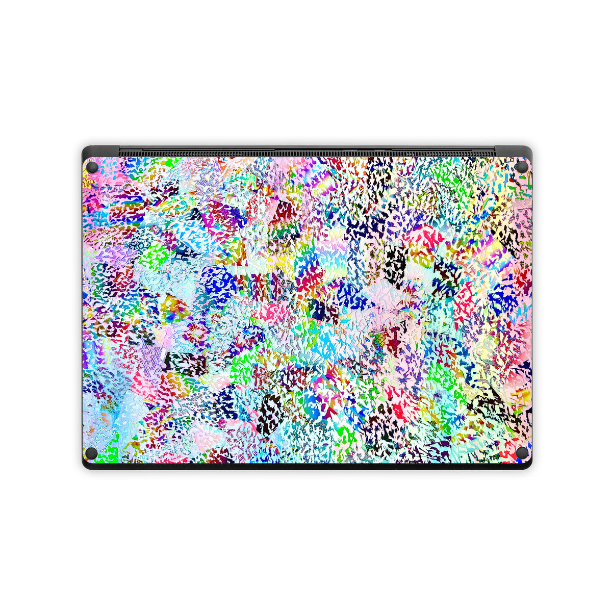 White Etching - Microsoft Surface Laptop Skin
