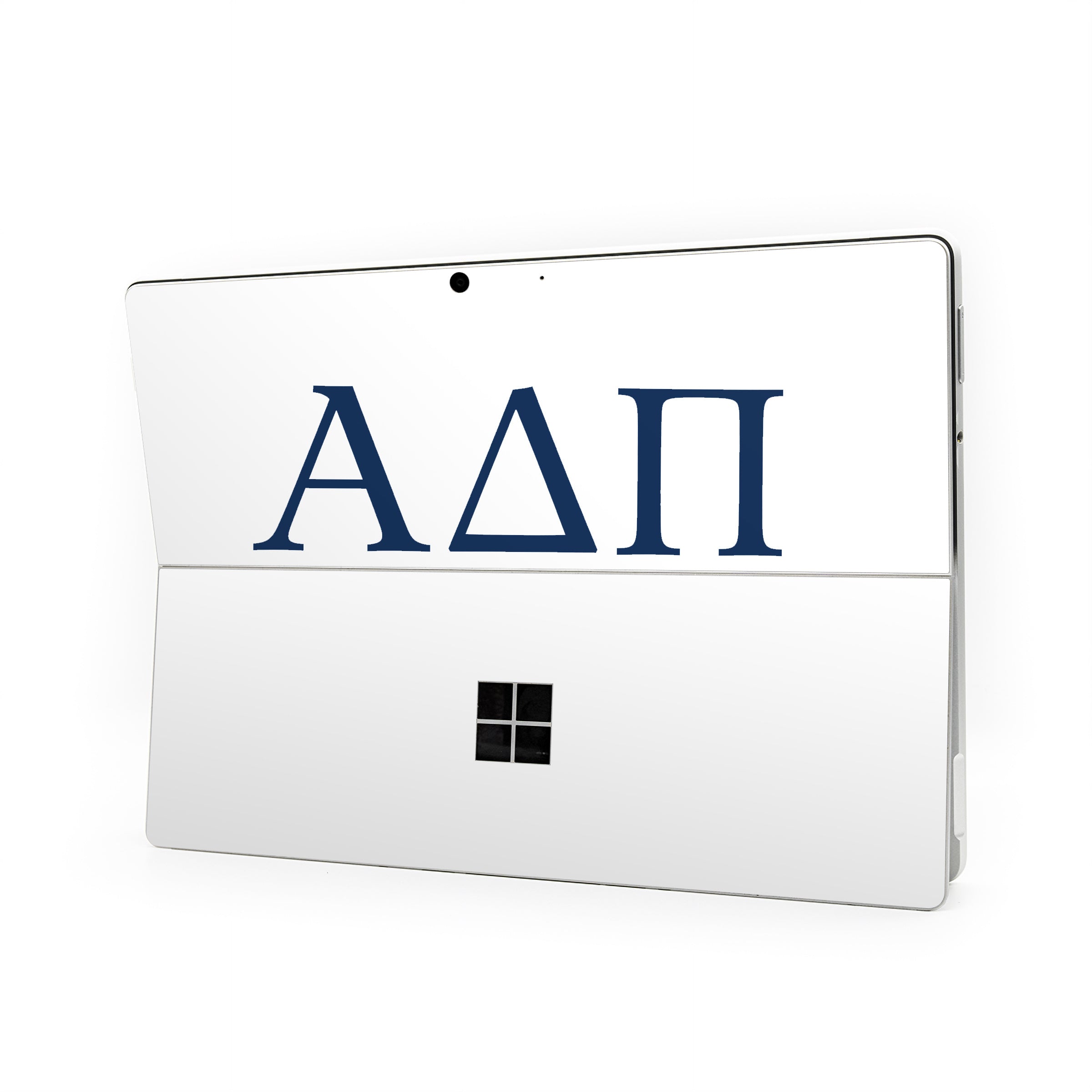 Alpha Delta Pi Greek Letters White - Microsoft Surface Pro Skin