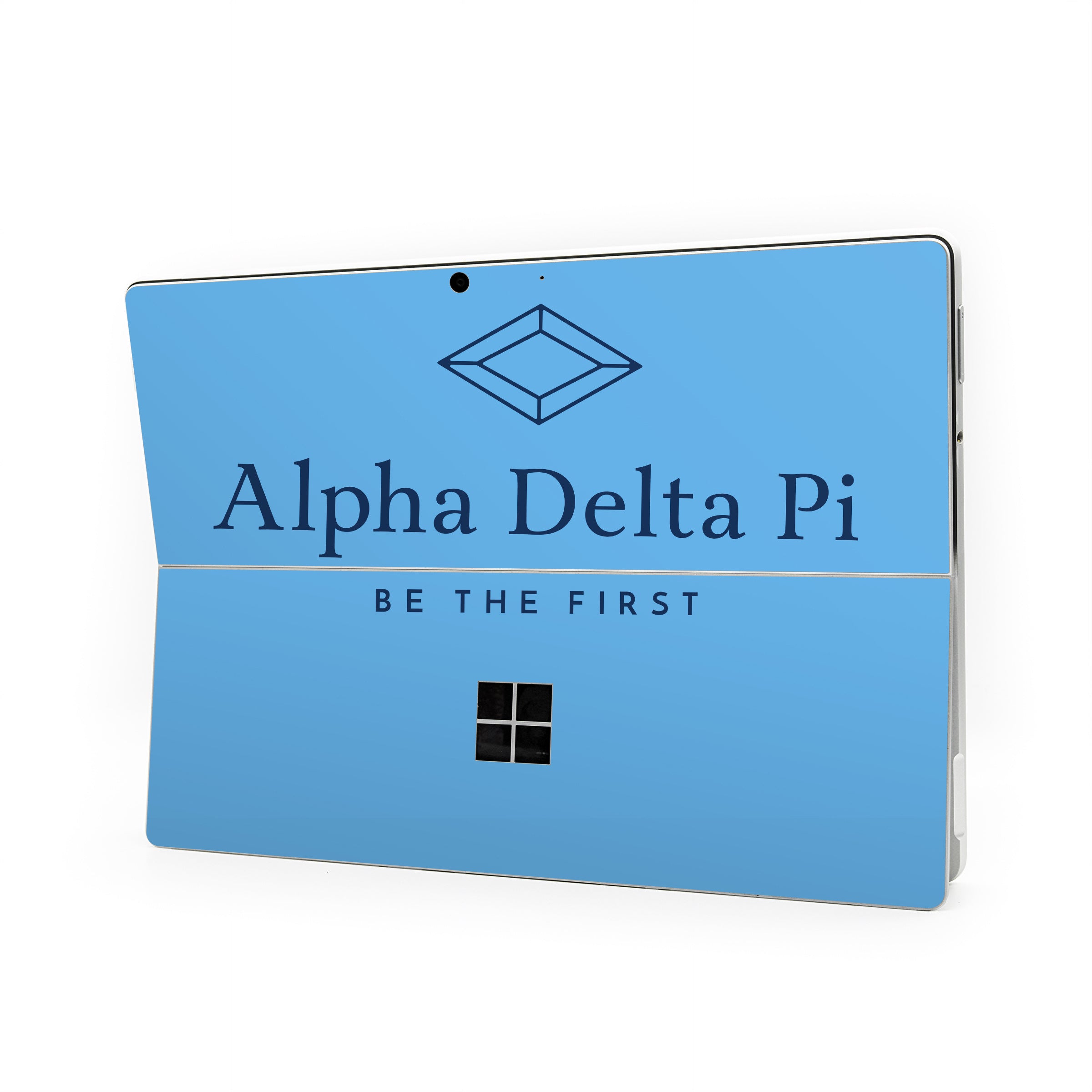 Alpha Delta Pi Primary Logo Adelphean Blue - Microsoft Surface Pro Skin