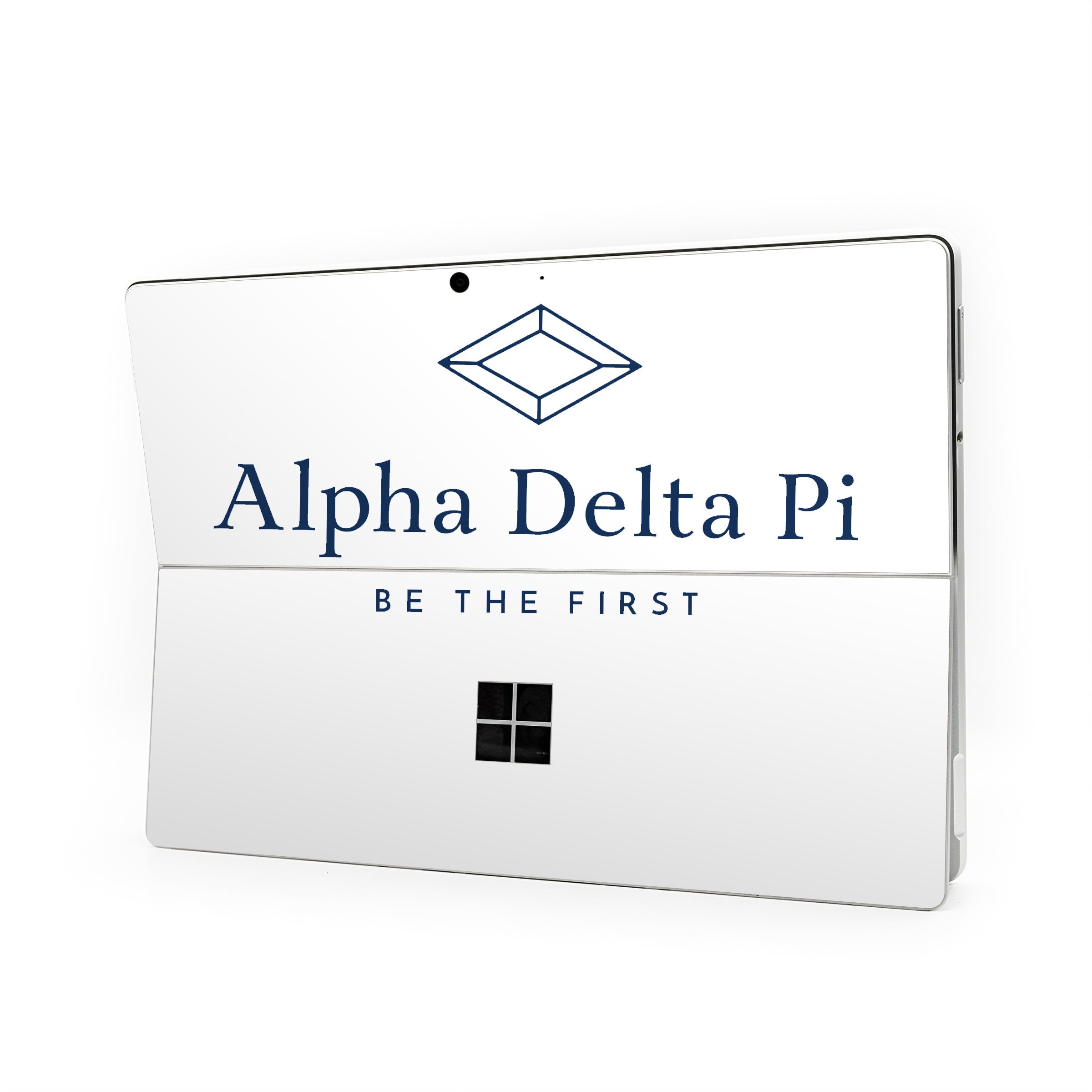 Alpha Delta Pi Primary Logo White - Microsoft Surface Pro Skin