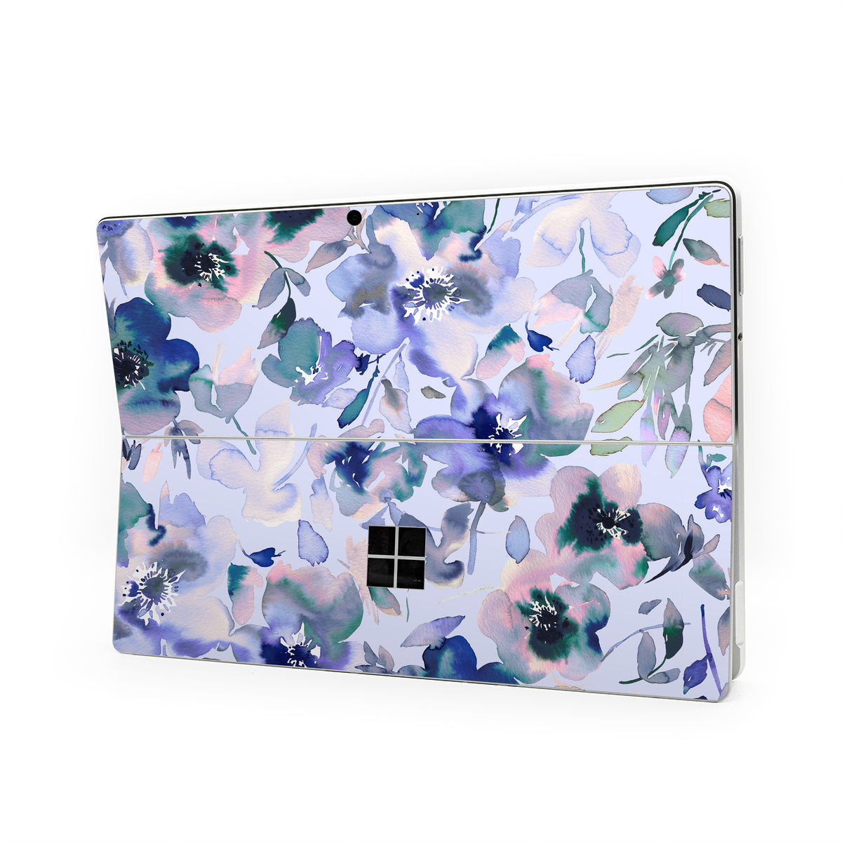 Aquatic Artistic Flowers - Microsoft Surface Pro Skin