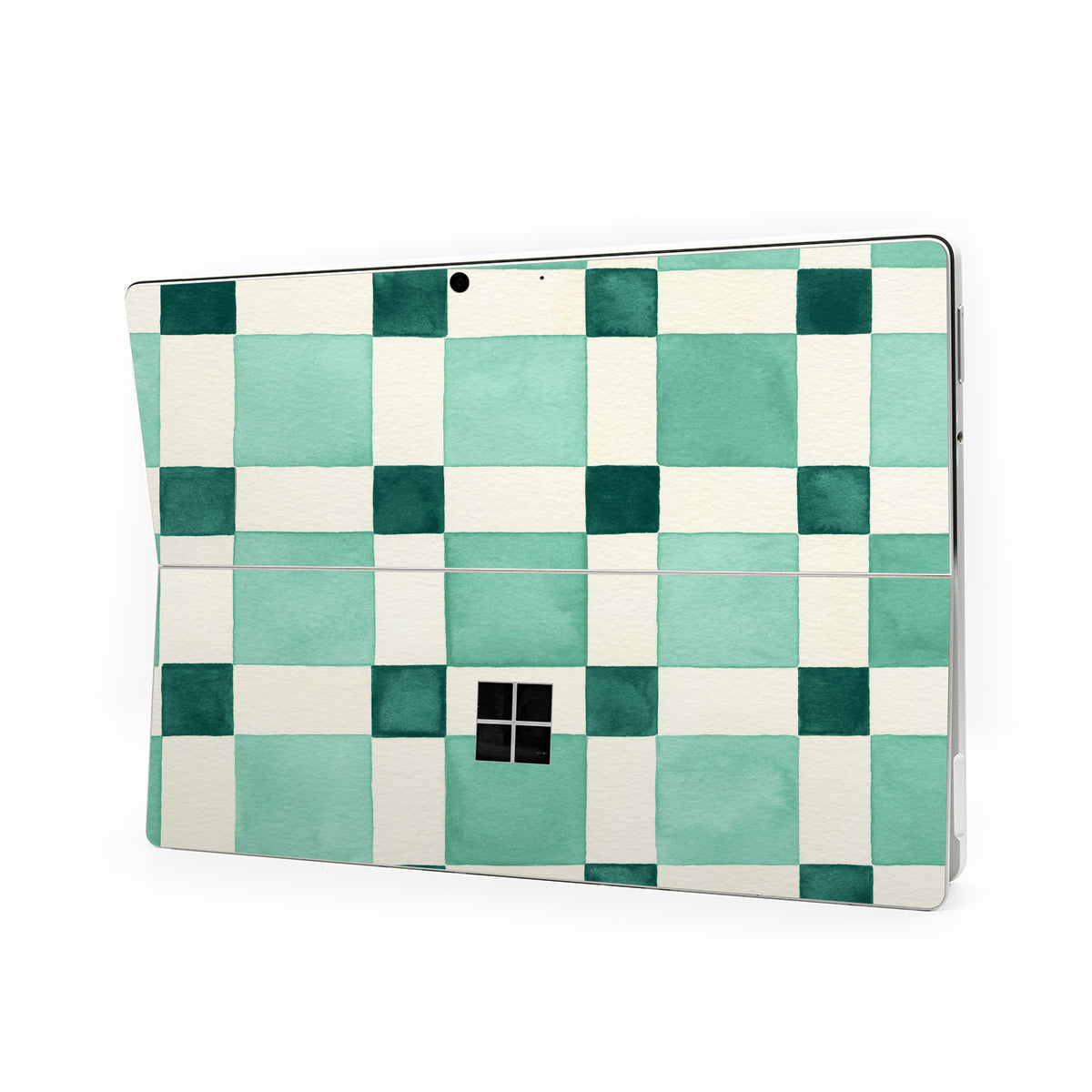Checker Mosaic Green - Microsoft Surface Pro Skin