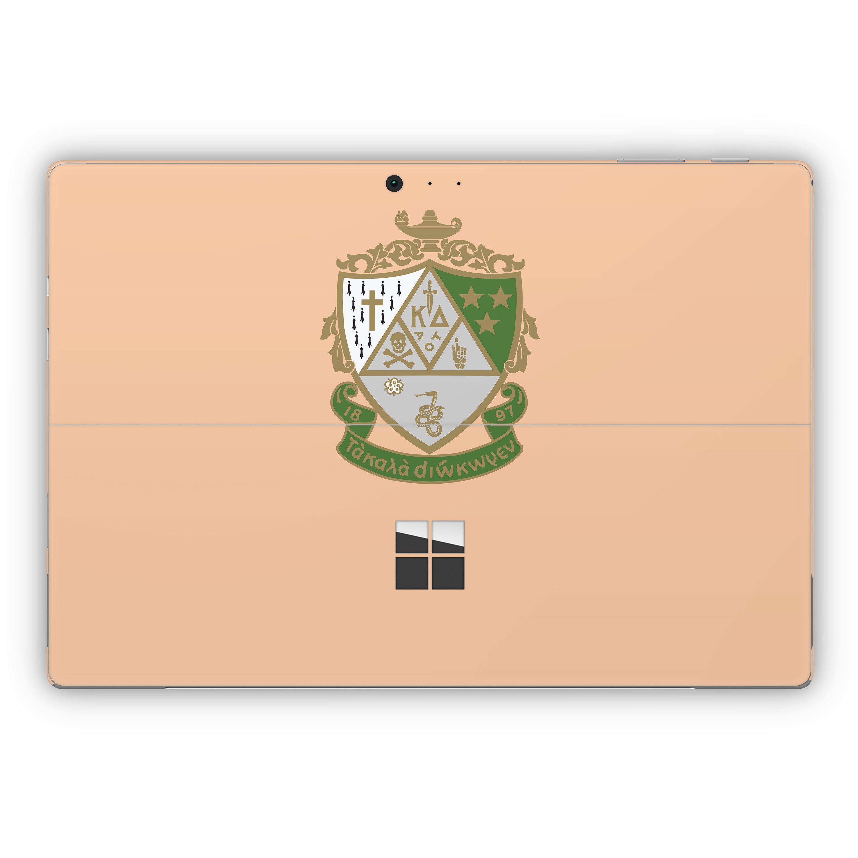 Kappa Delta Crest Empowered Peach - Microsoft Surface Pro Skin