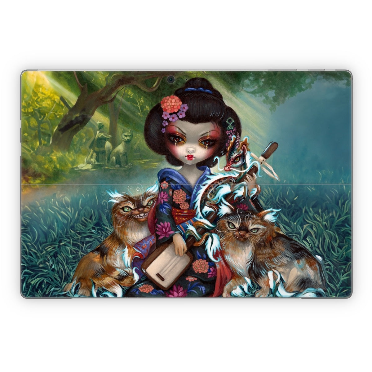 Kirin and Bakeneko - Microsoft Surface Pro Skin