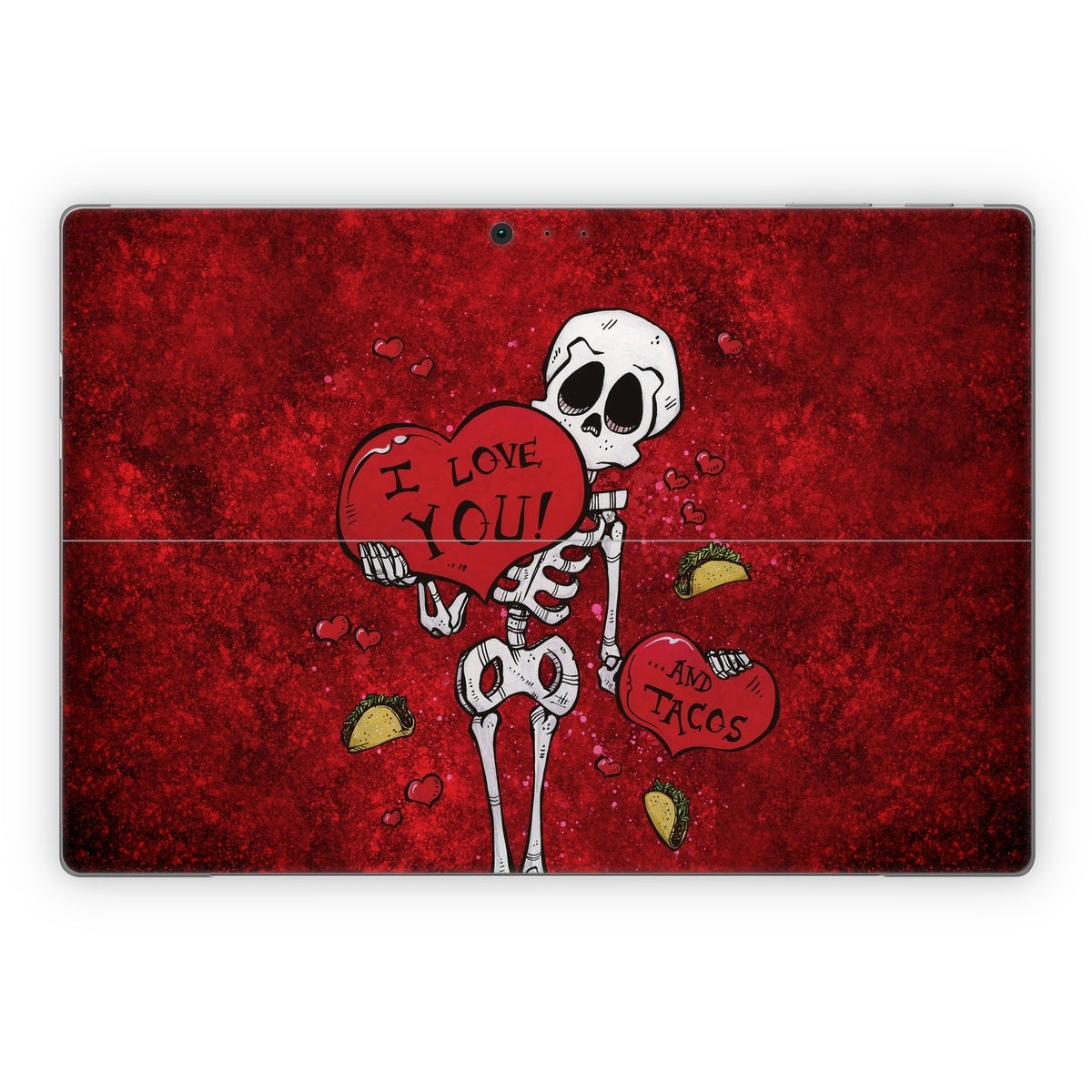 I Love You And Tacos - Microsoft Surface Pro Skin