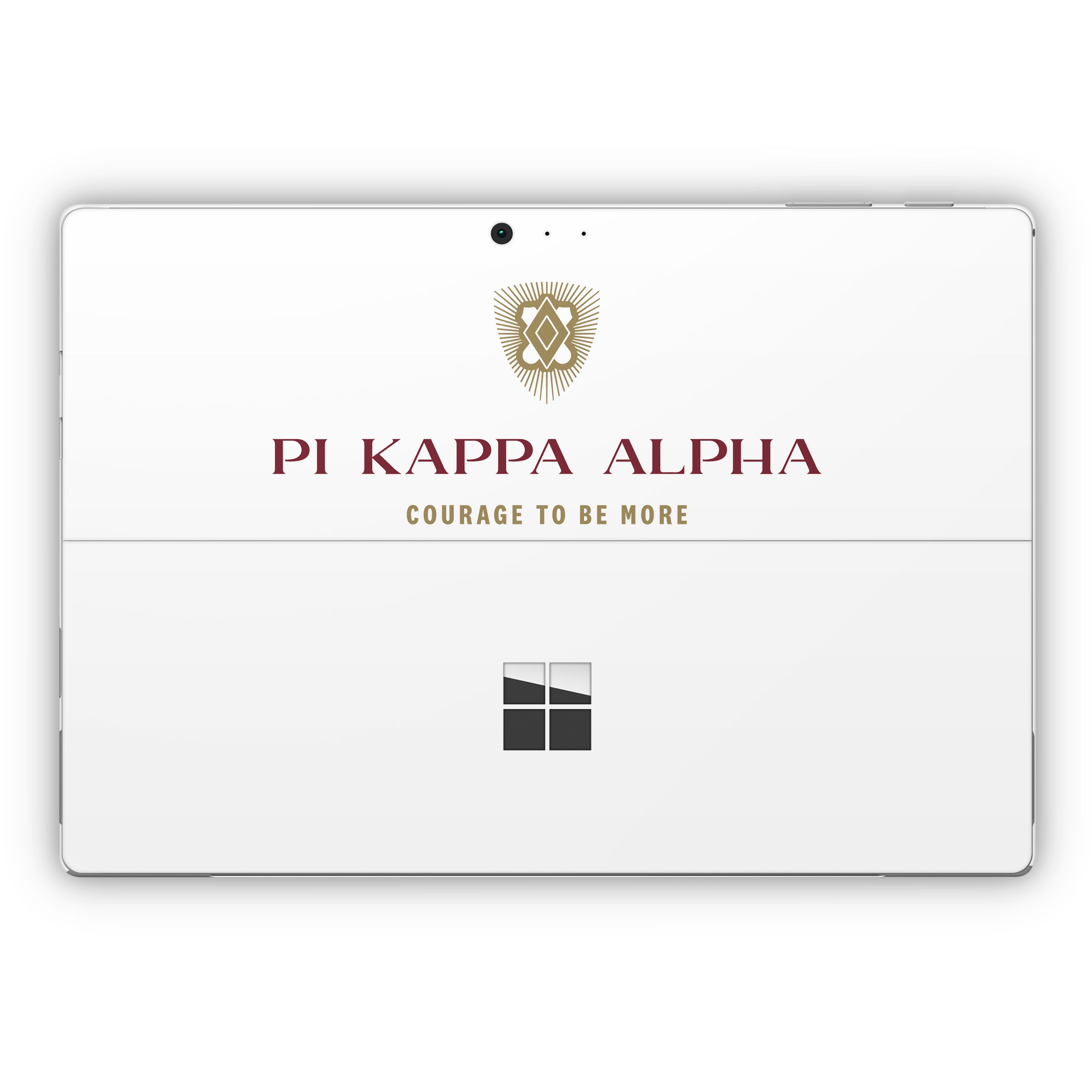 Pi Kappa Alpha Formal Logo White - Microsoft Surface Pro Skin