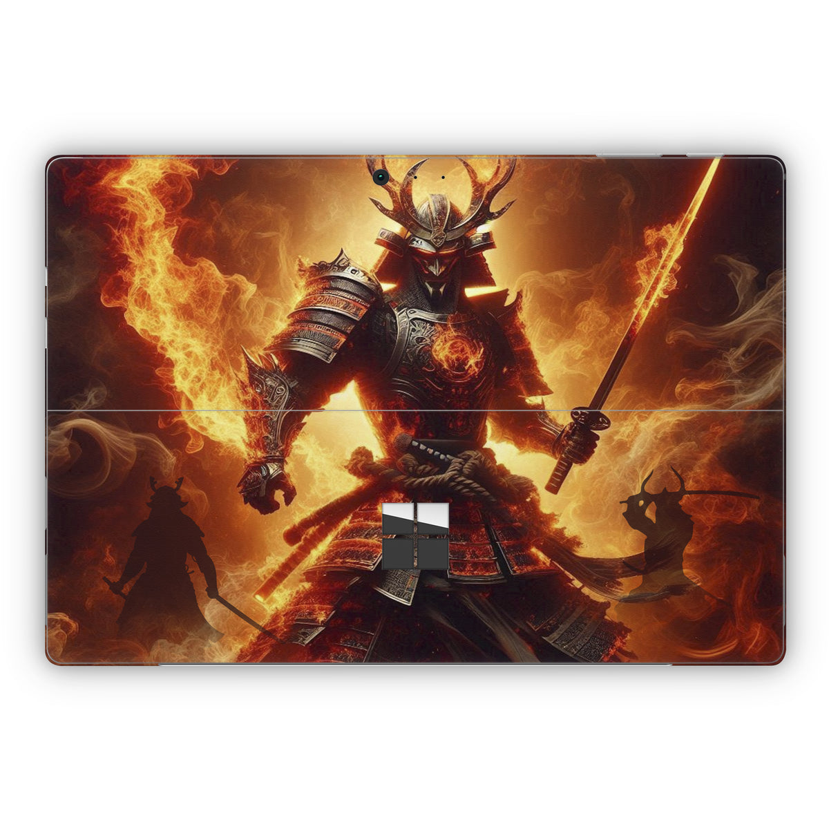 Samurai Fire - Microsoft Surface Pro Skin