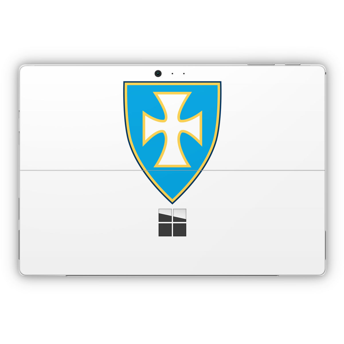 Sigma Chi Shield White - Microsoft Surface Pro Skin